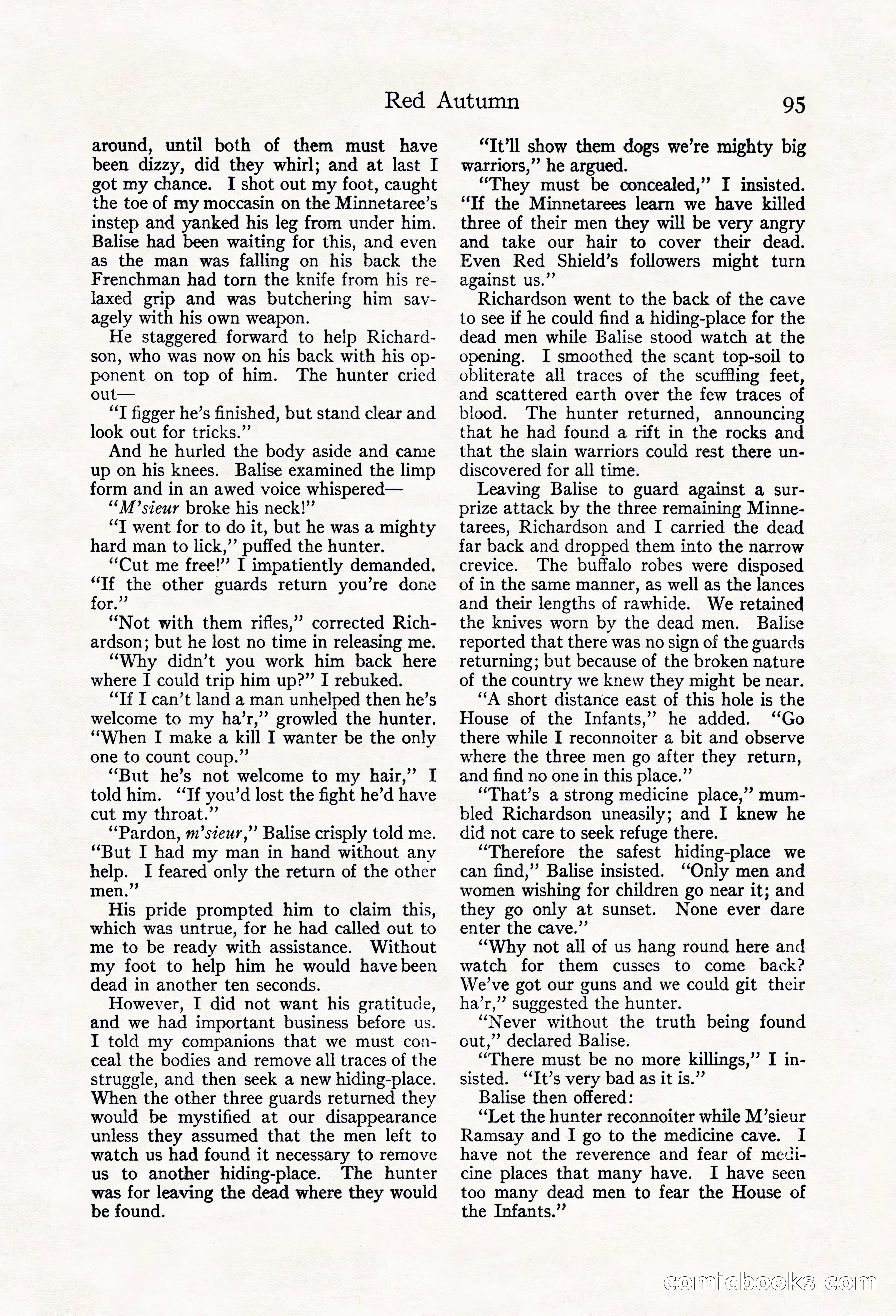Adventure Magazine, May 20, 1923 — page 97 of 196