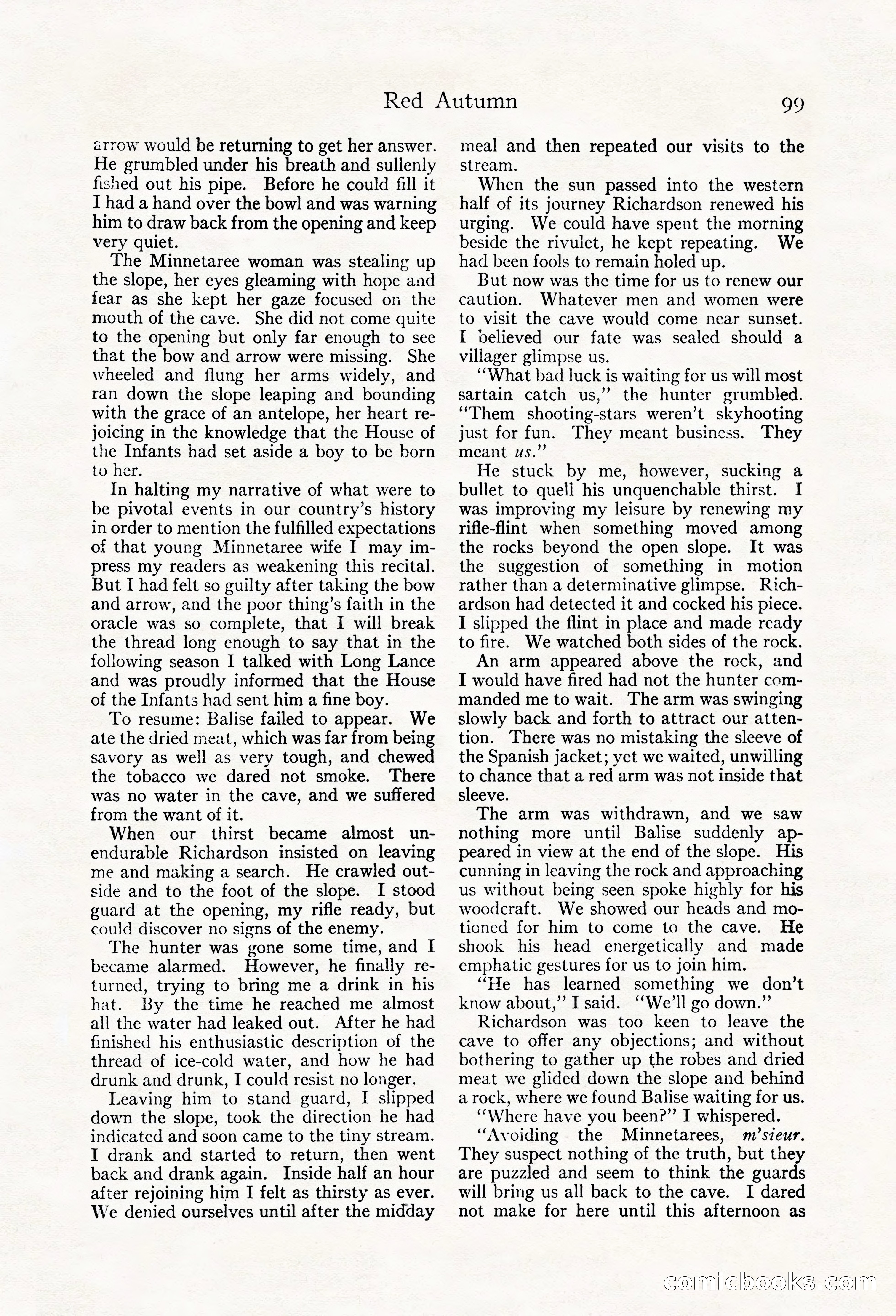 Adventure Magazine, May 20, 1923 — page 101 of 196