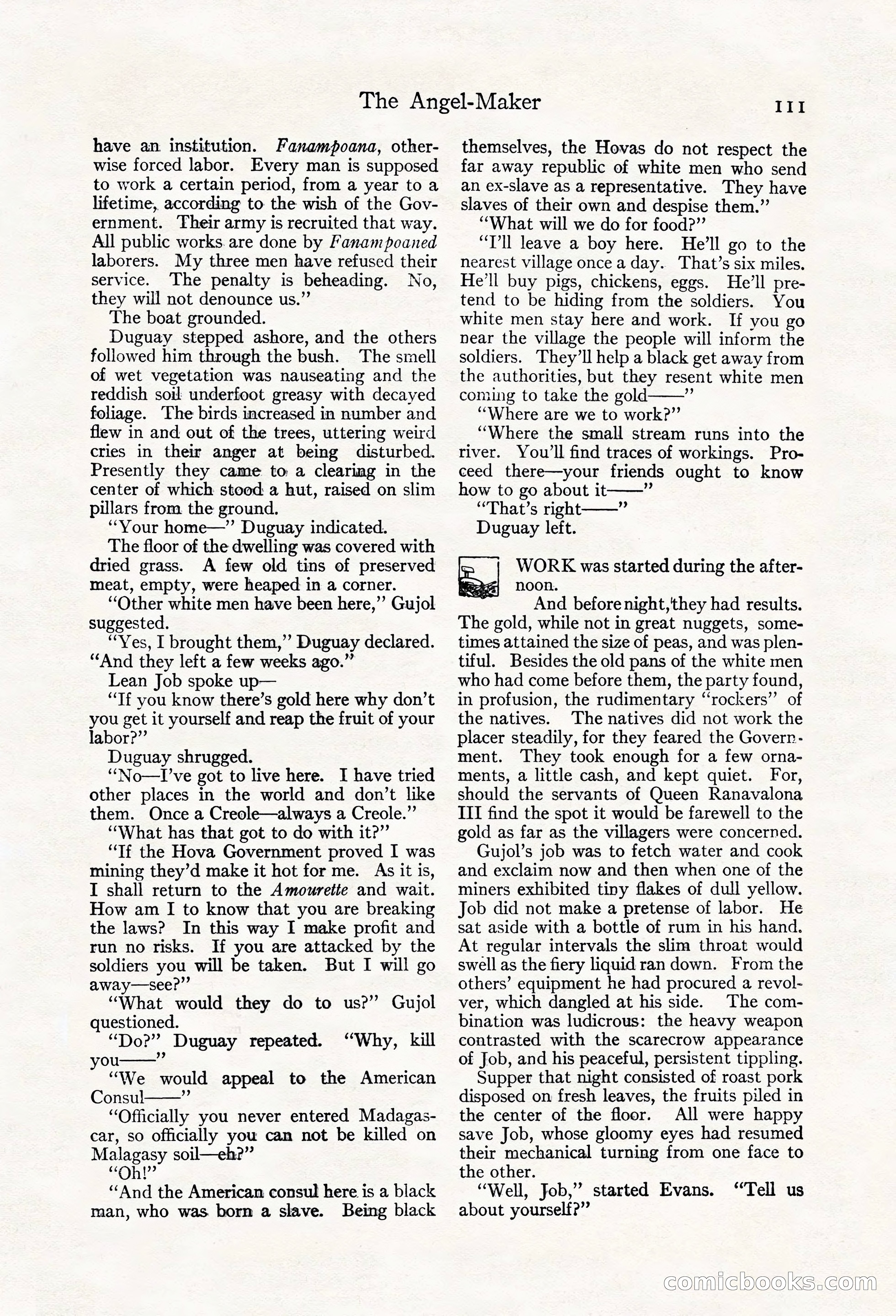 Adventure Magazine, May 20, 1923 — page 113 of 196