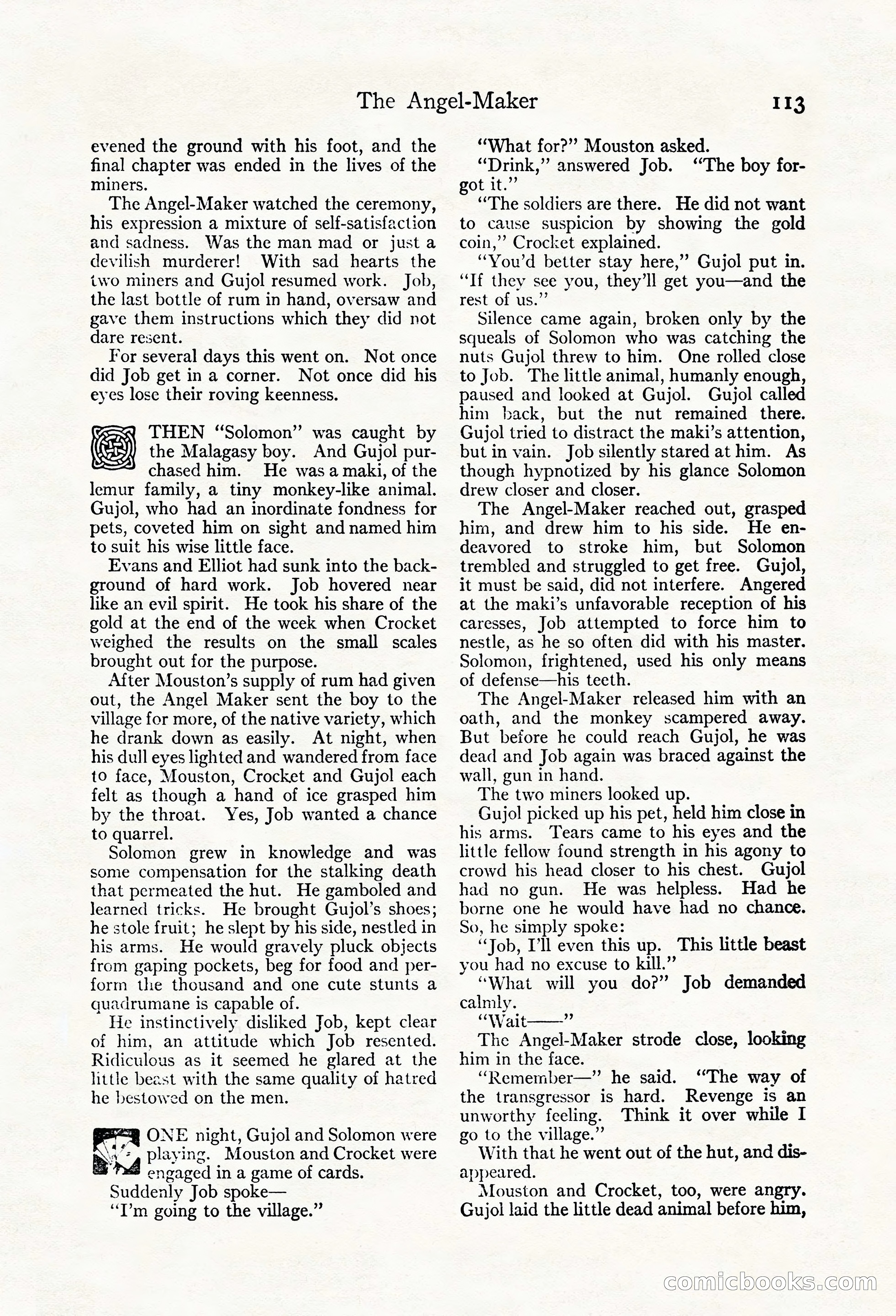 Adventure Magazine, May 20, 1923 — page 115 of 196