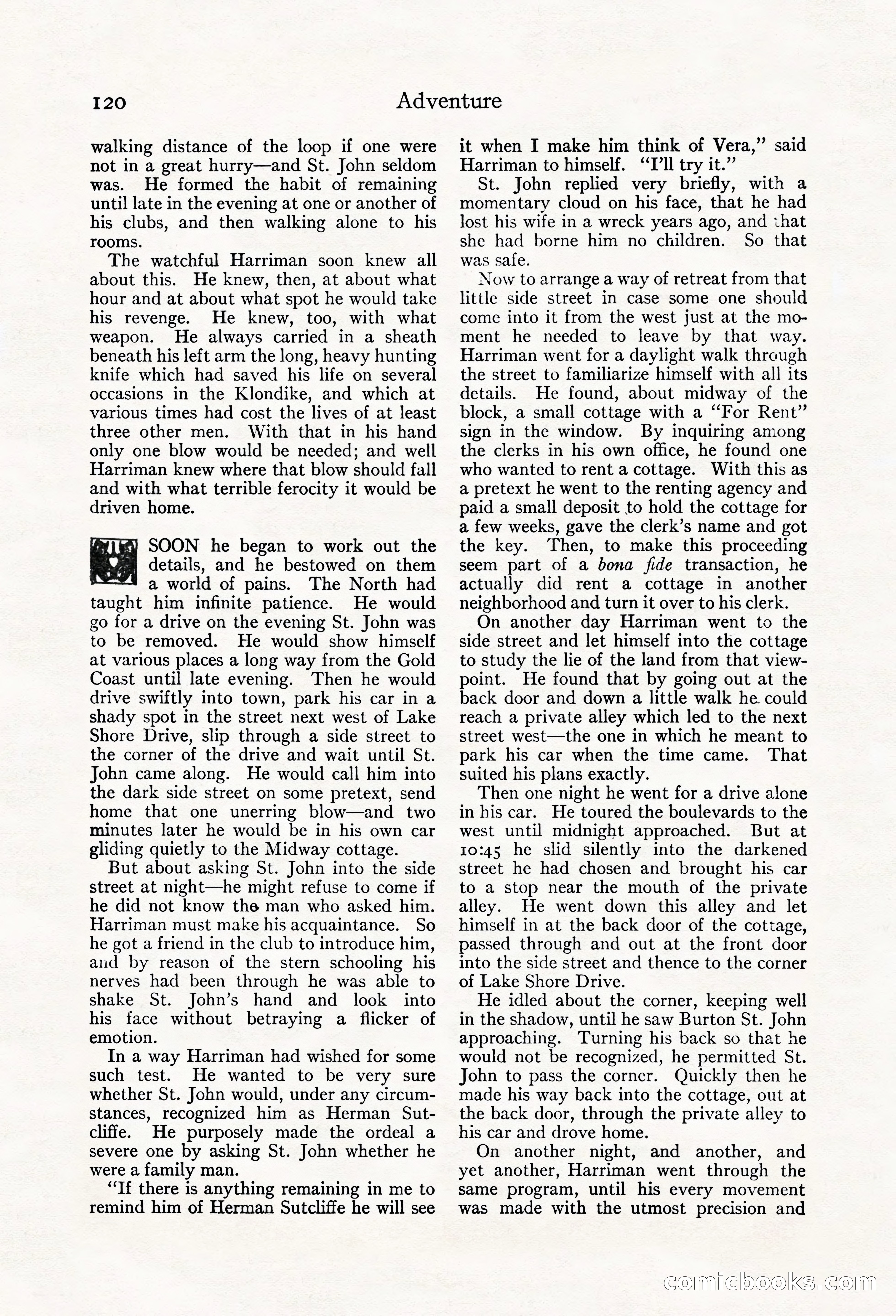 Adventure Magazine, May 20, 1923 — page 122 of 196