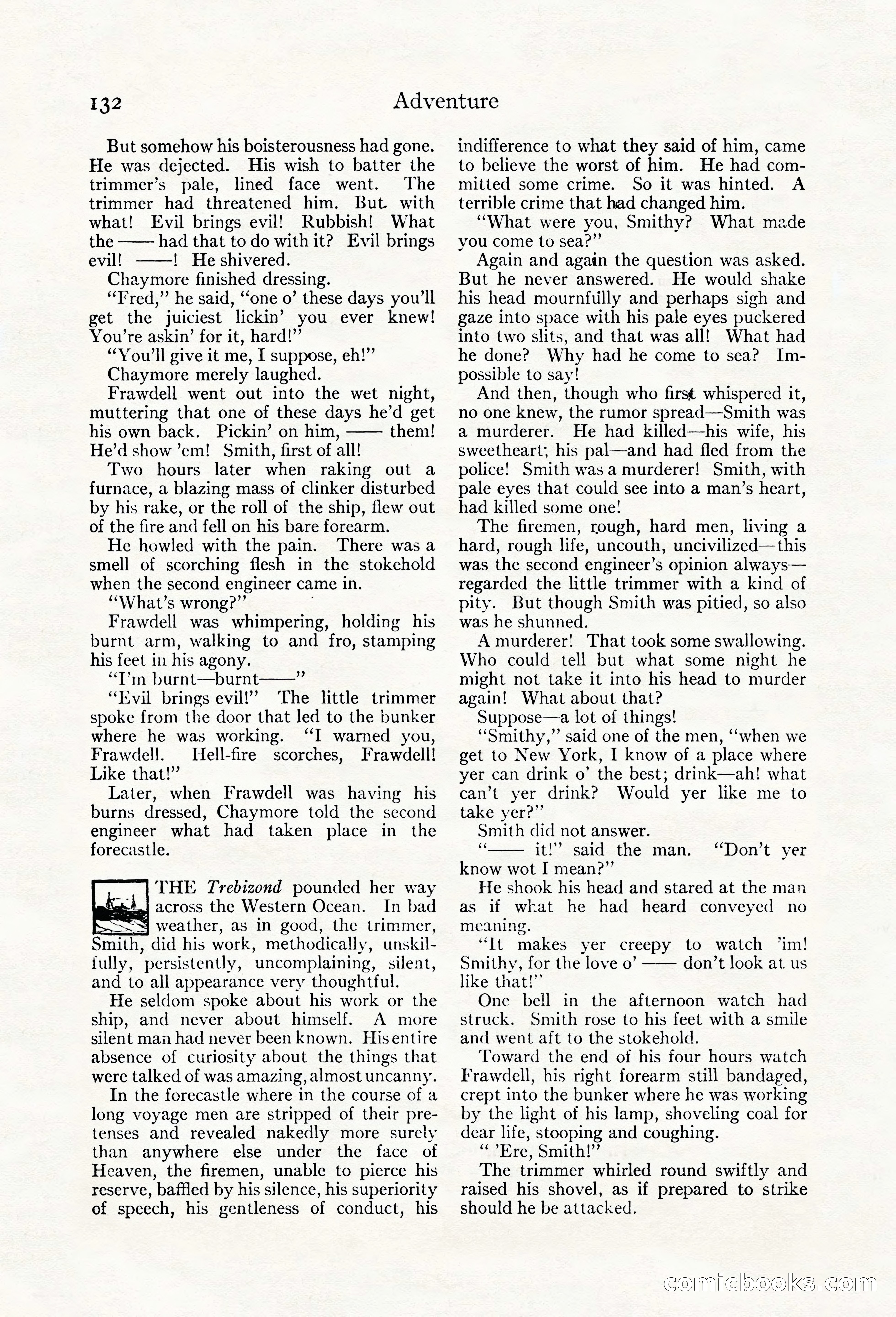 Adventure Magazine, May 20, 1923 — page 134 of 196