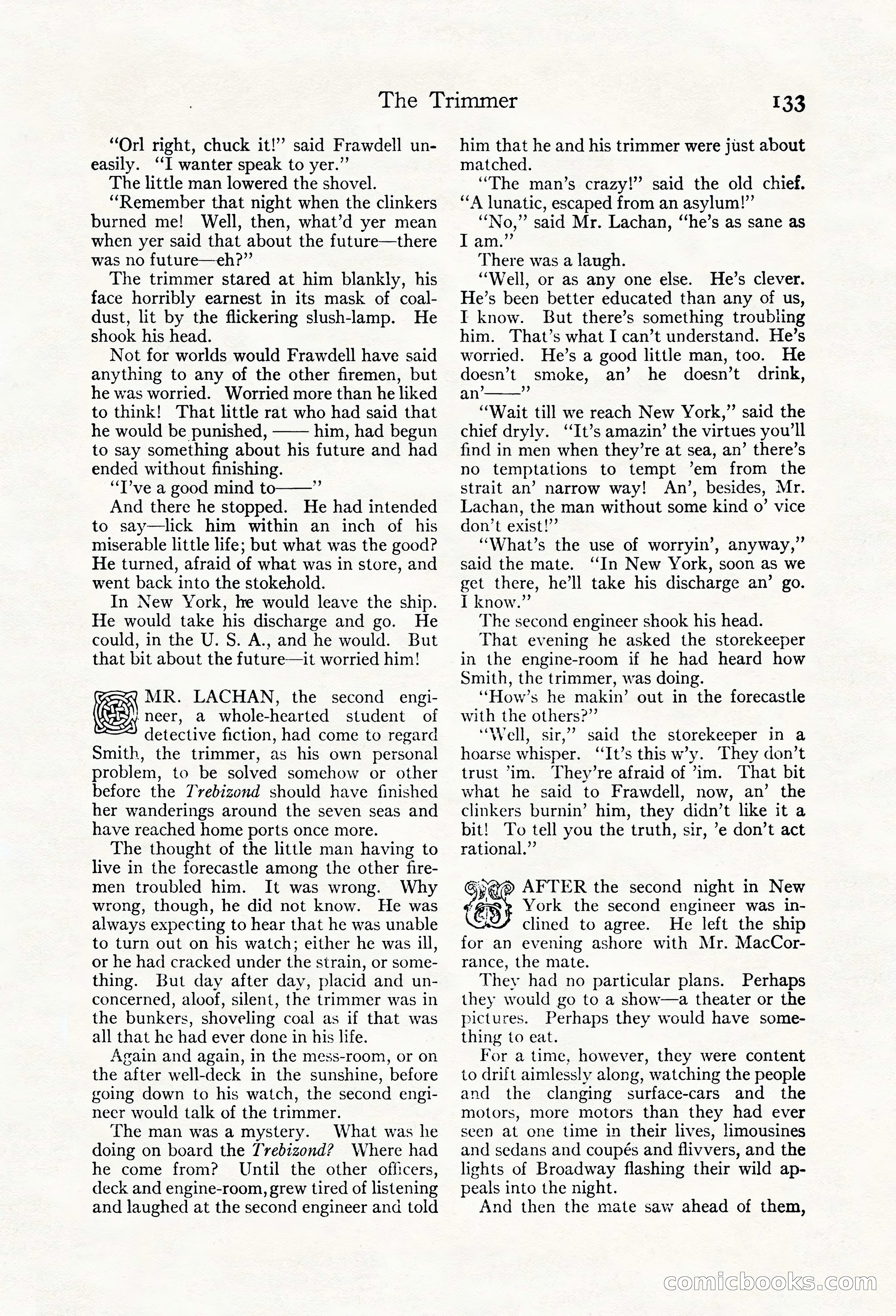 Adventure Magazine, May 20, 1923 — page 135 of 196