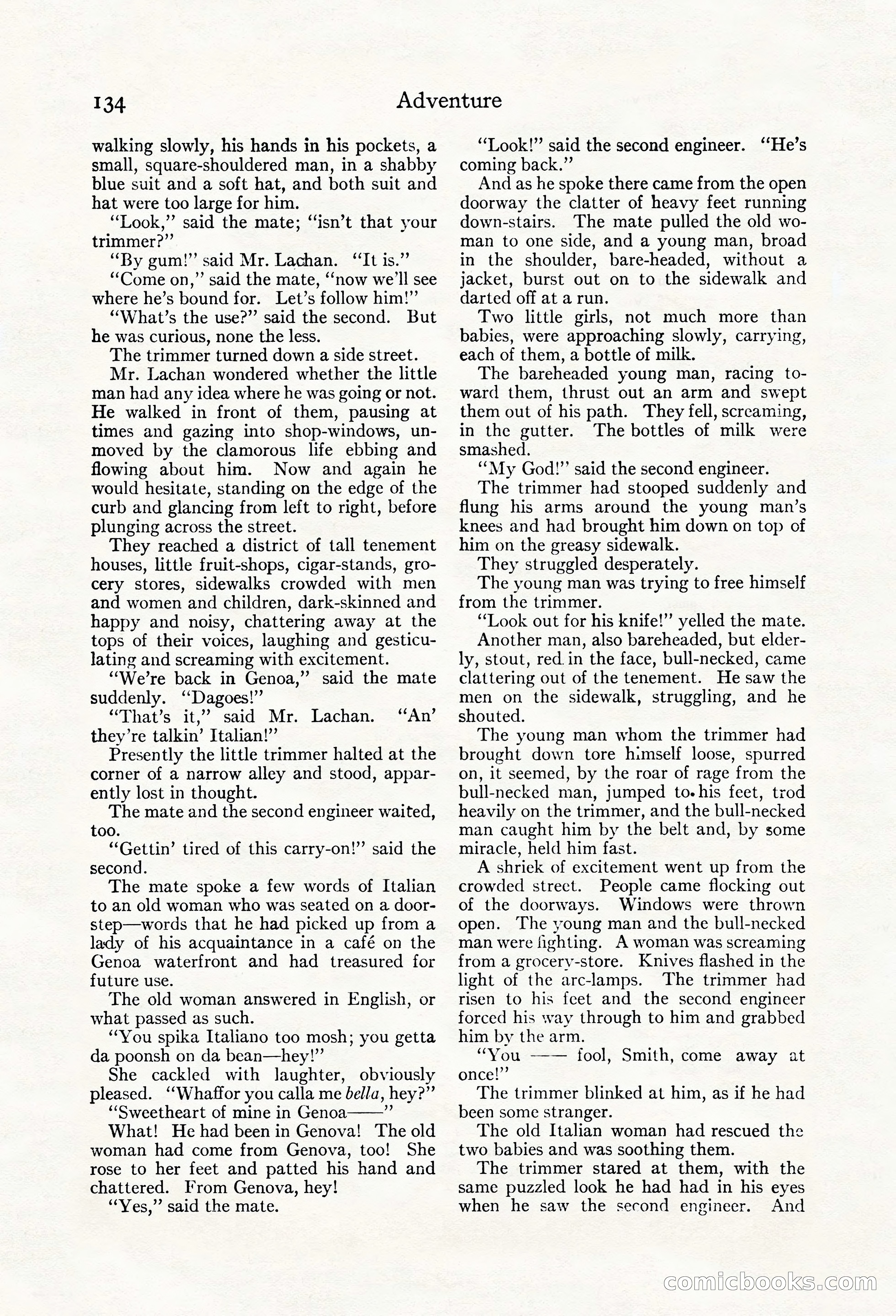 Adventure Magazine, May 20, 1923 — page 136 of 196