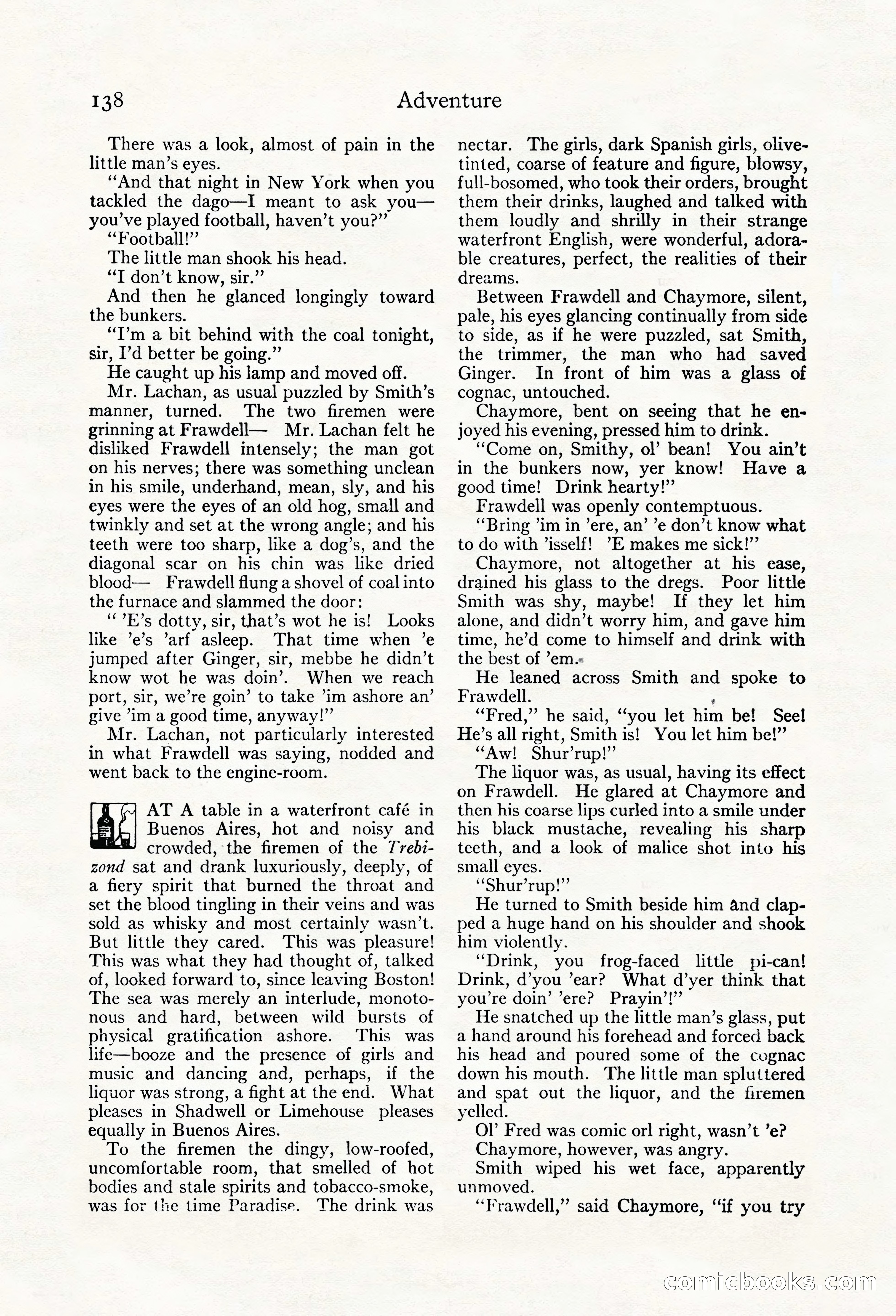 Adventure Magazine, May 20, 1923 — page 140 of 196
