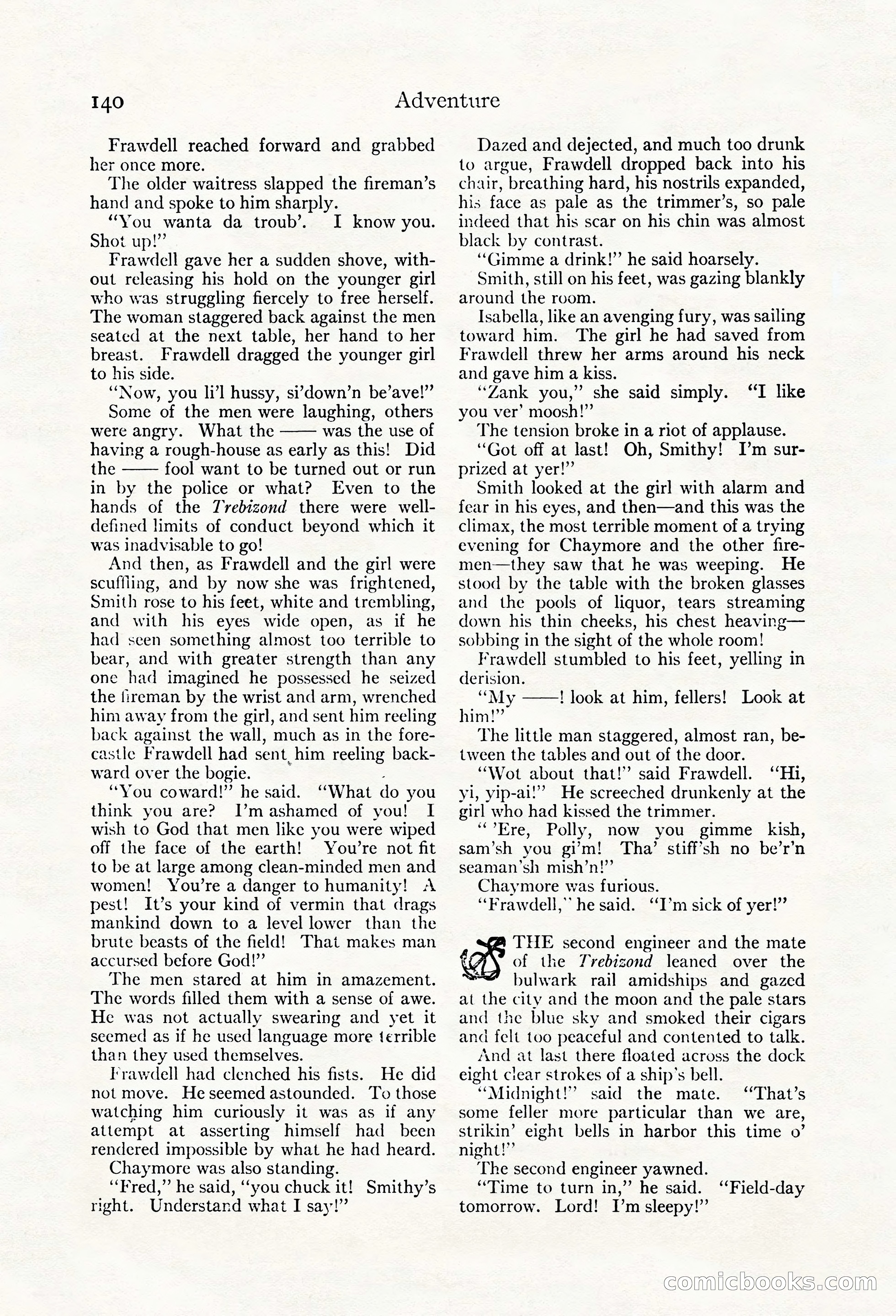 Adventure Magazine, May 20, 1923 — page 142 of 196