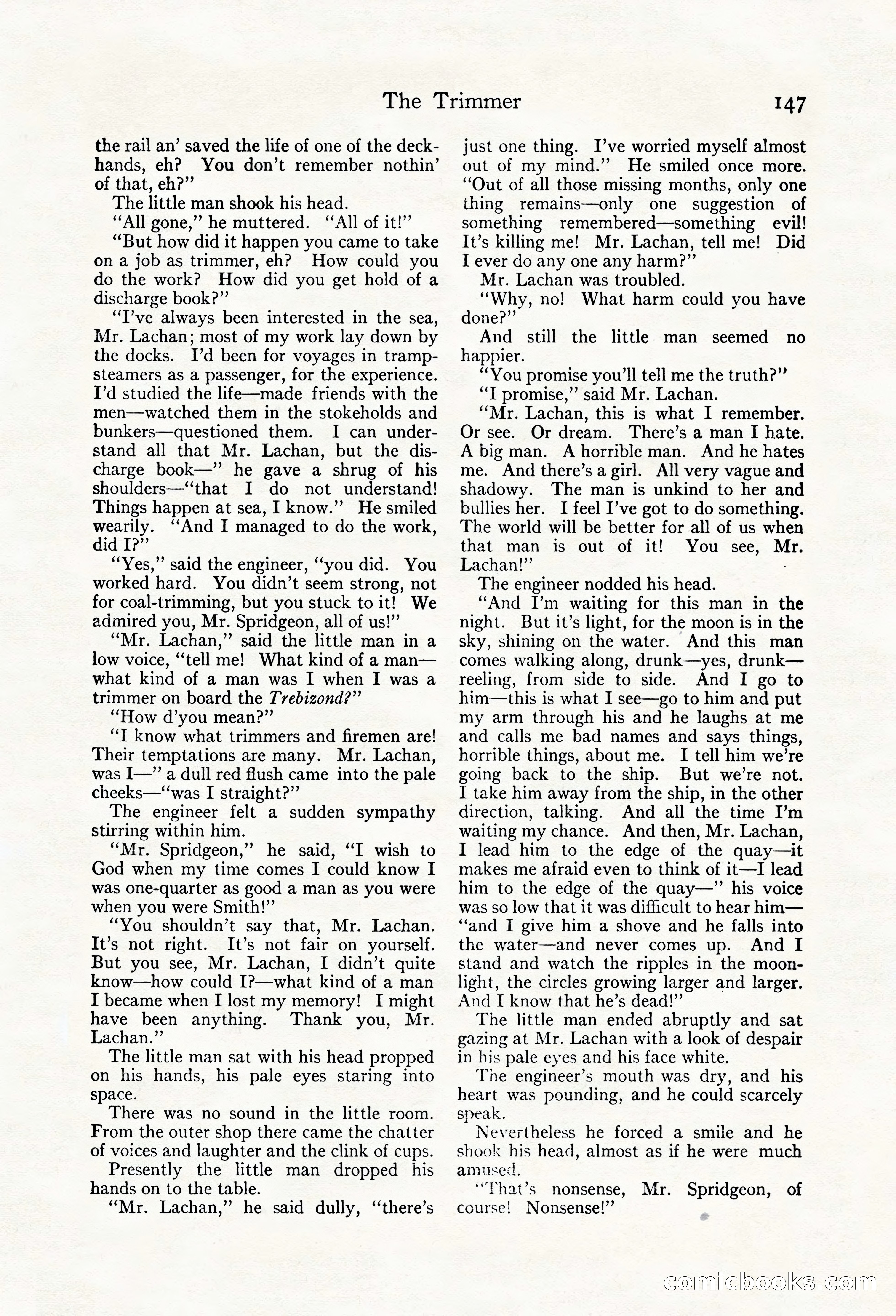 Adventure Magazine, May 20, 1923 — page 149 of 196