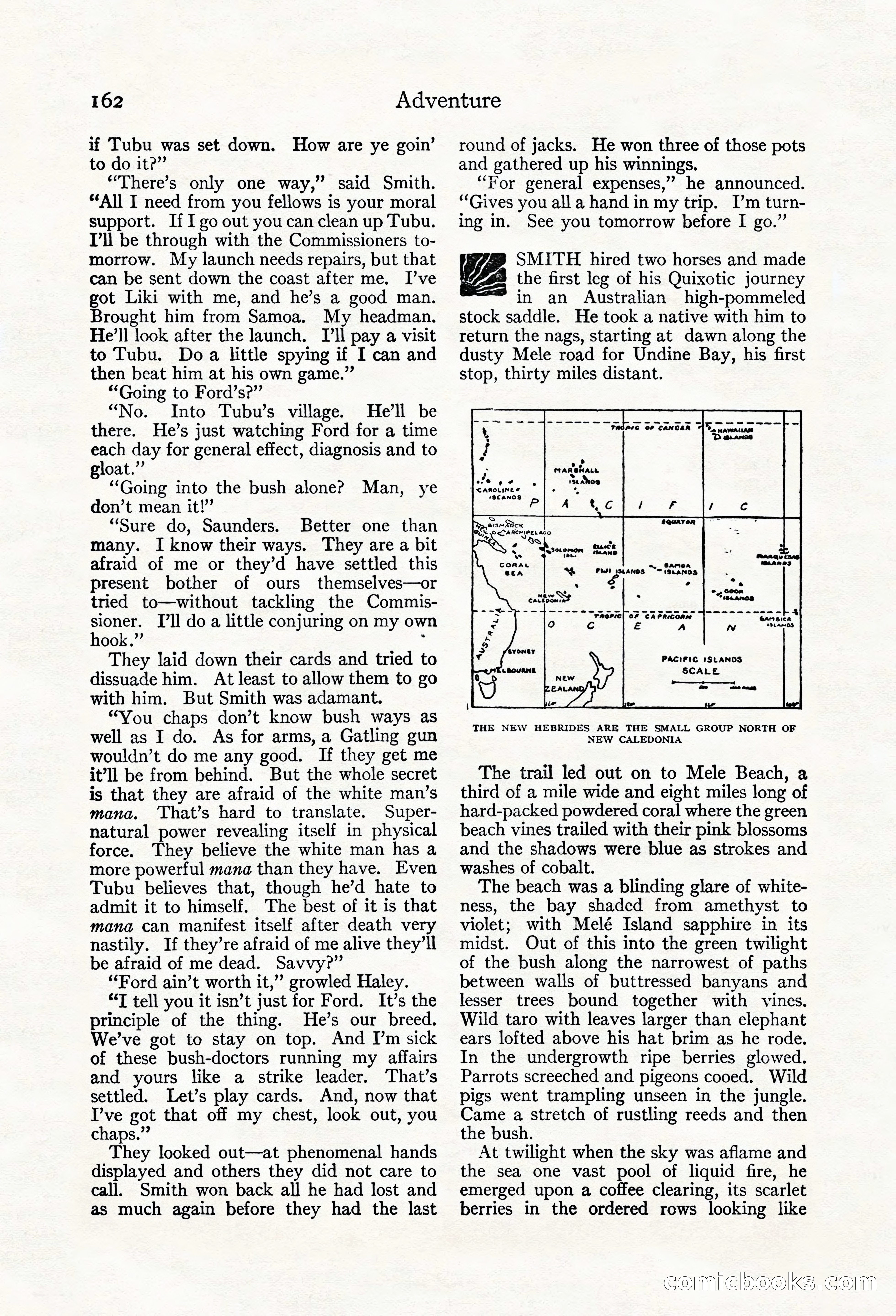 Adventure Magazine, May 20, 1923 — page 164 of 196