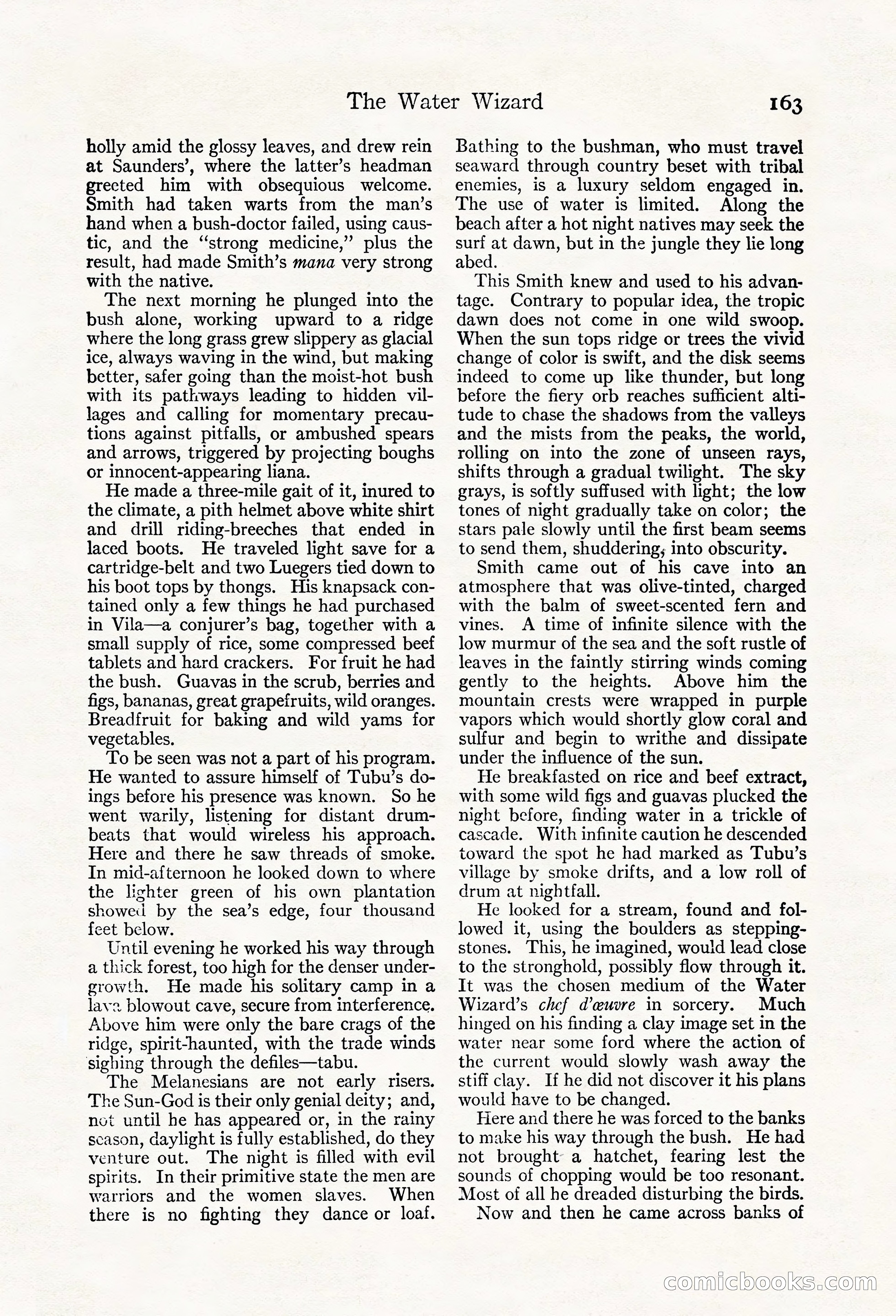 Adventure Magazine, May 20, 1923 — page 165 of 196