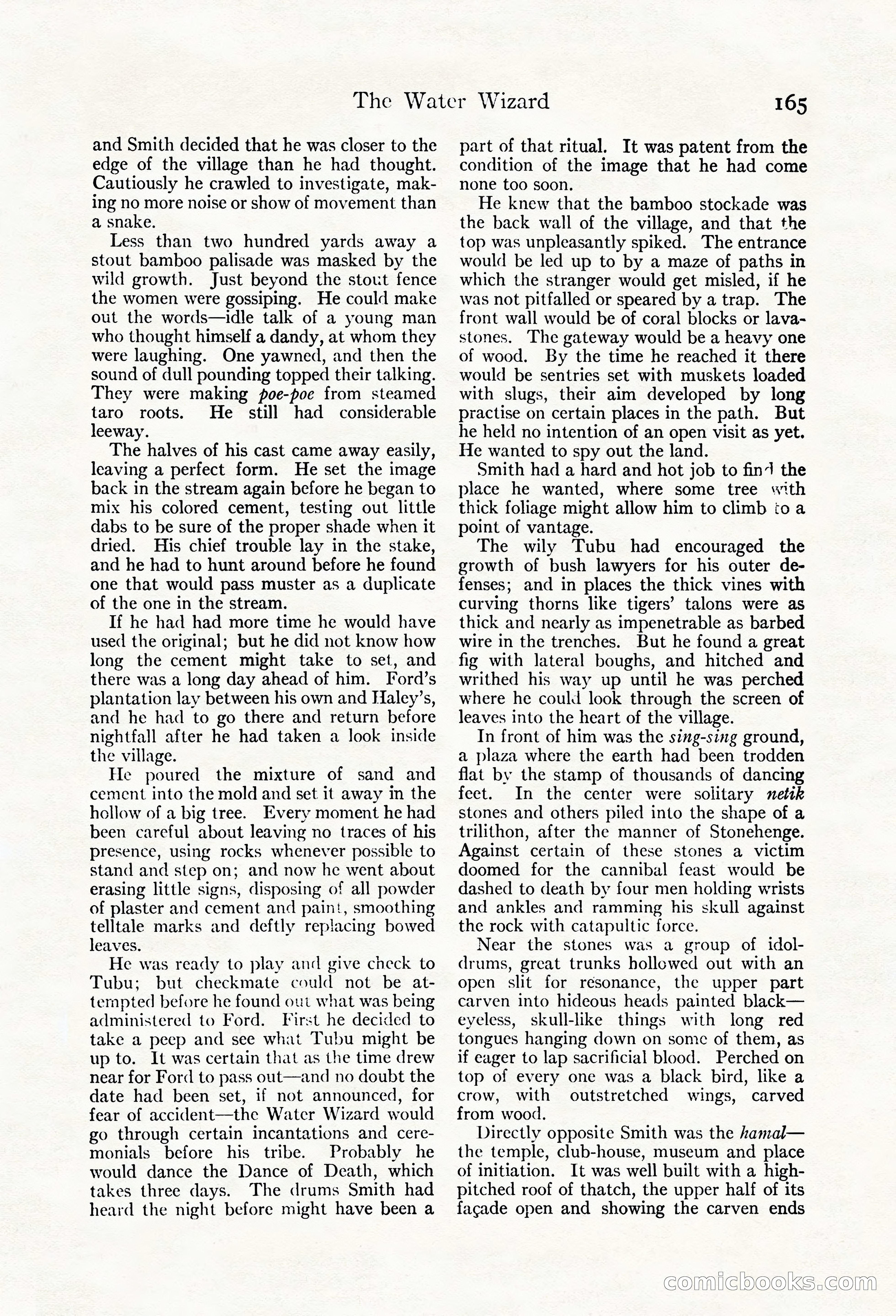 Adventure Magazine, May 20, 1923 — page 167 of 196