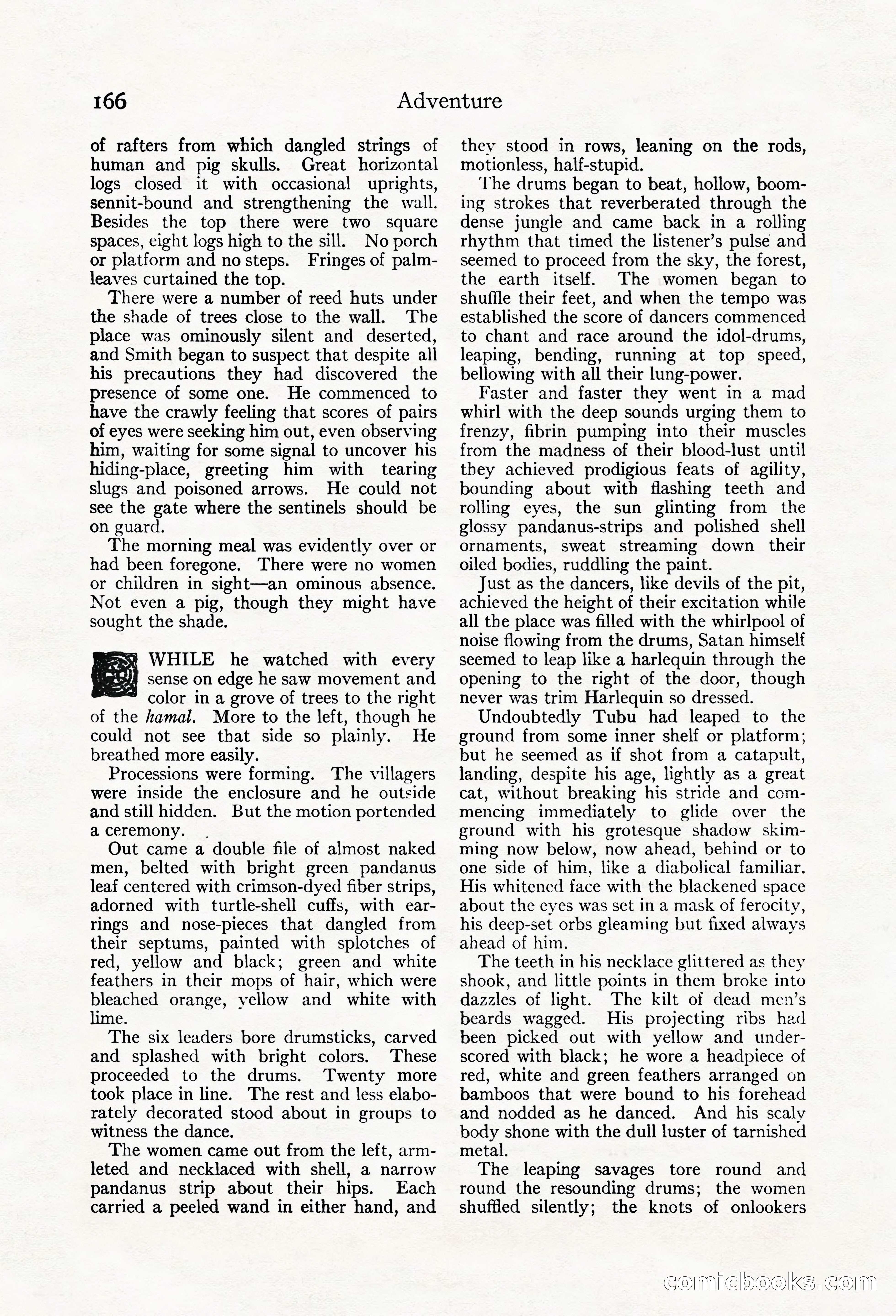 Adventure Magazine, May 20, 1923 — page 168 of 196