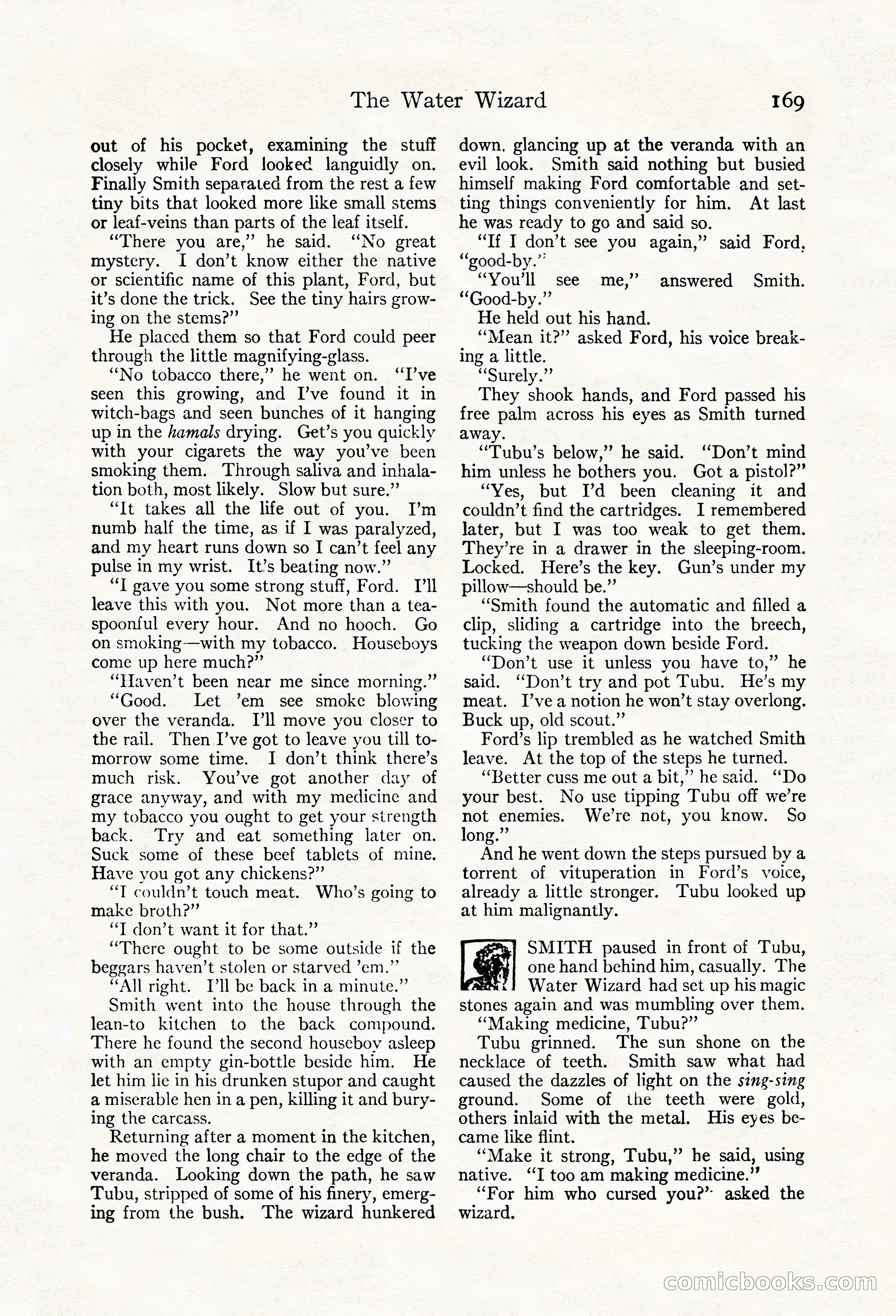 Adventure Magazine, May 20, 1923 — page 171 of 196