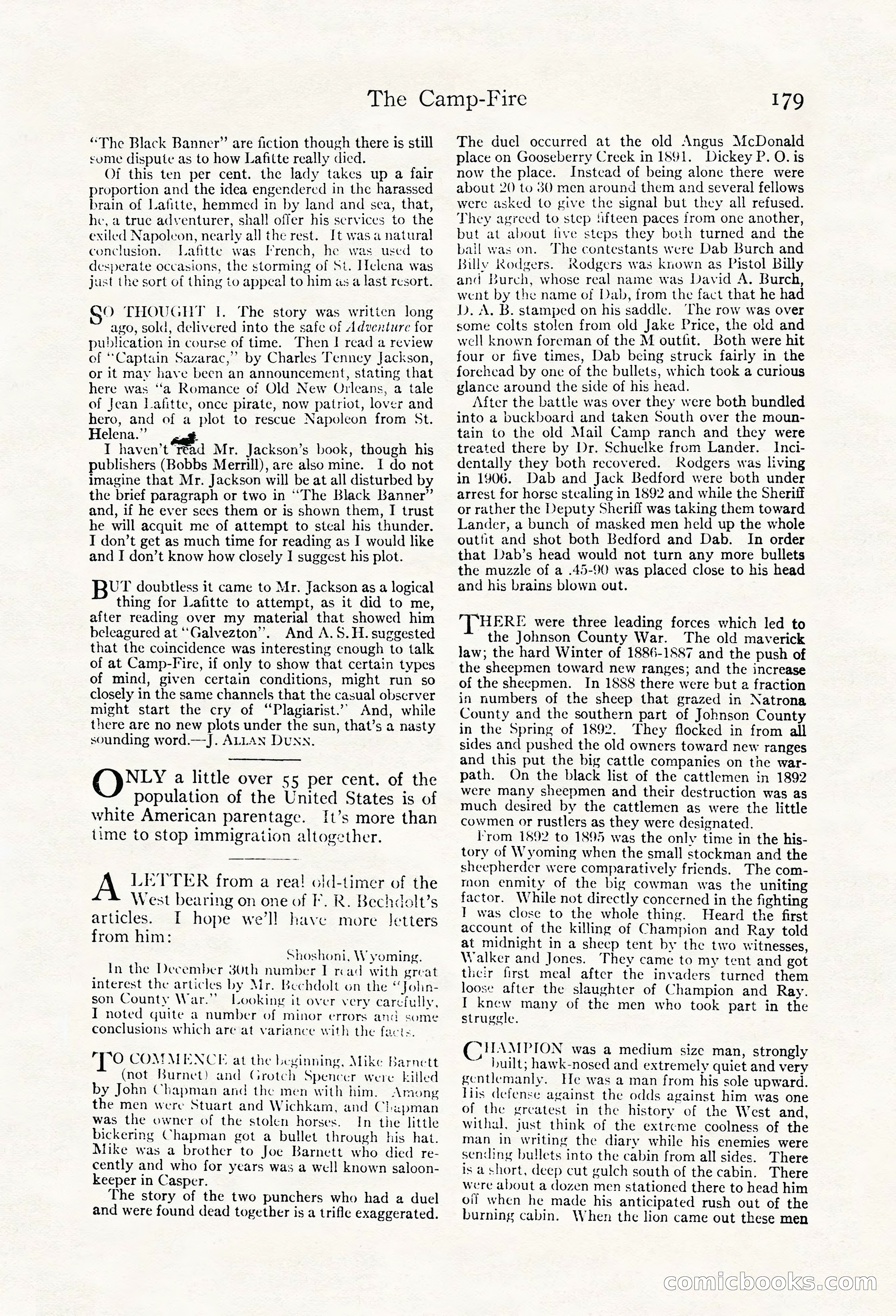 Adventure Magazine, May 20, 1923 — page 181 of 196
