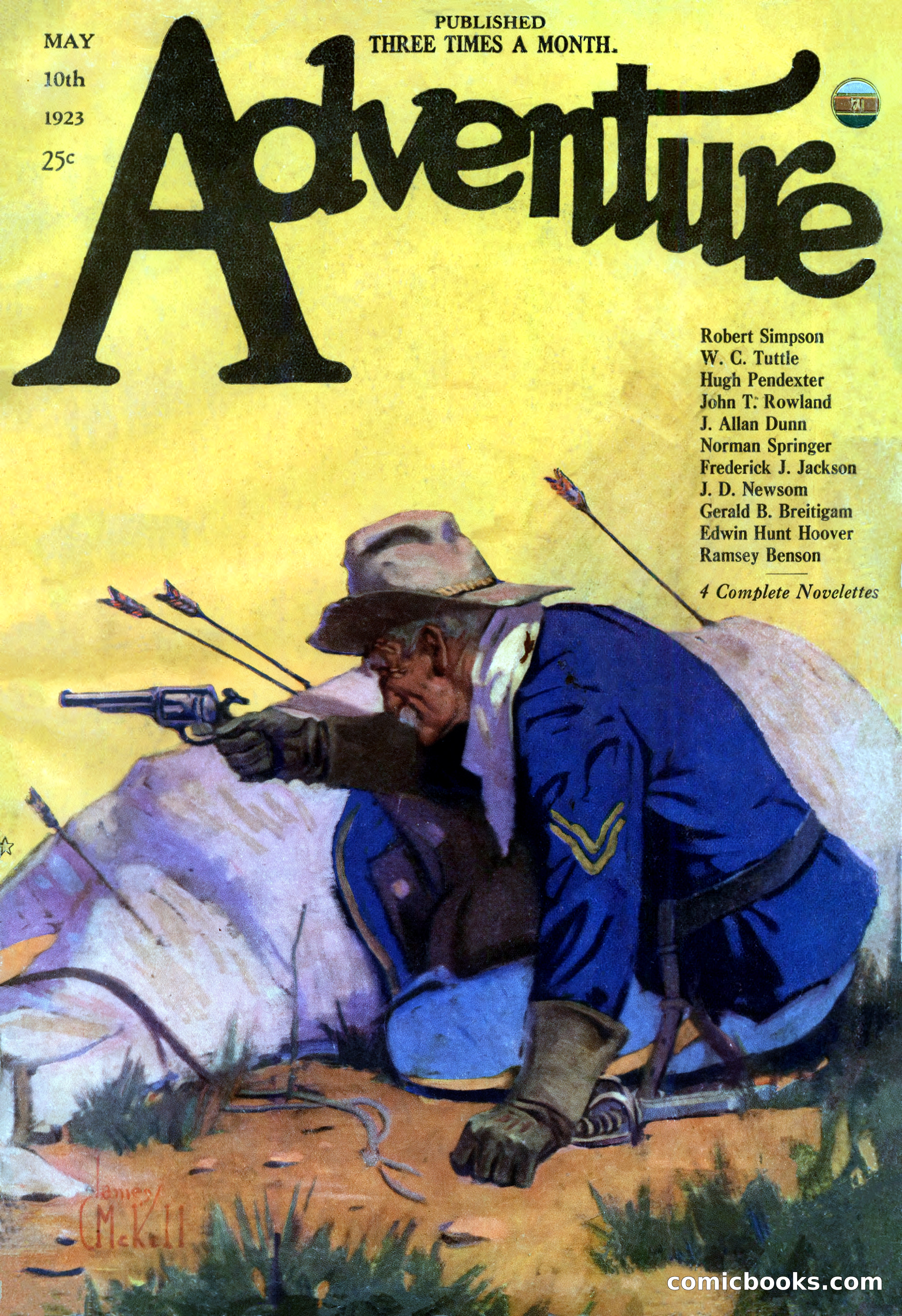 Adventure Magazine, May 10, 1923 — page 1 of 204