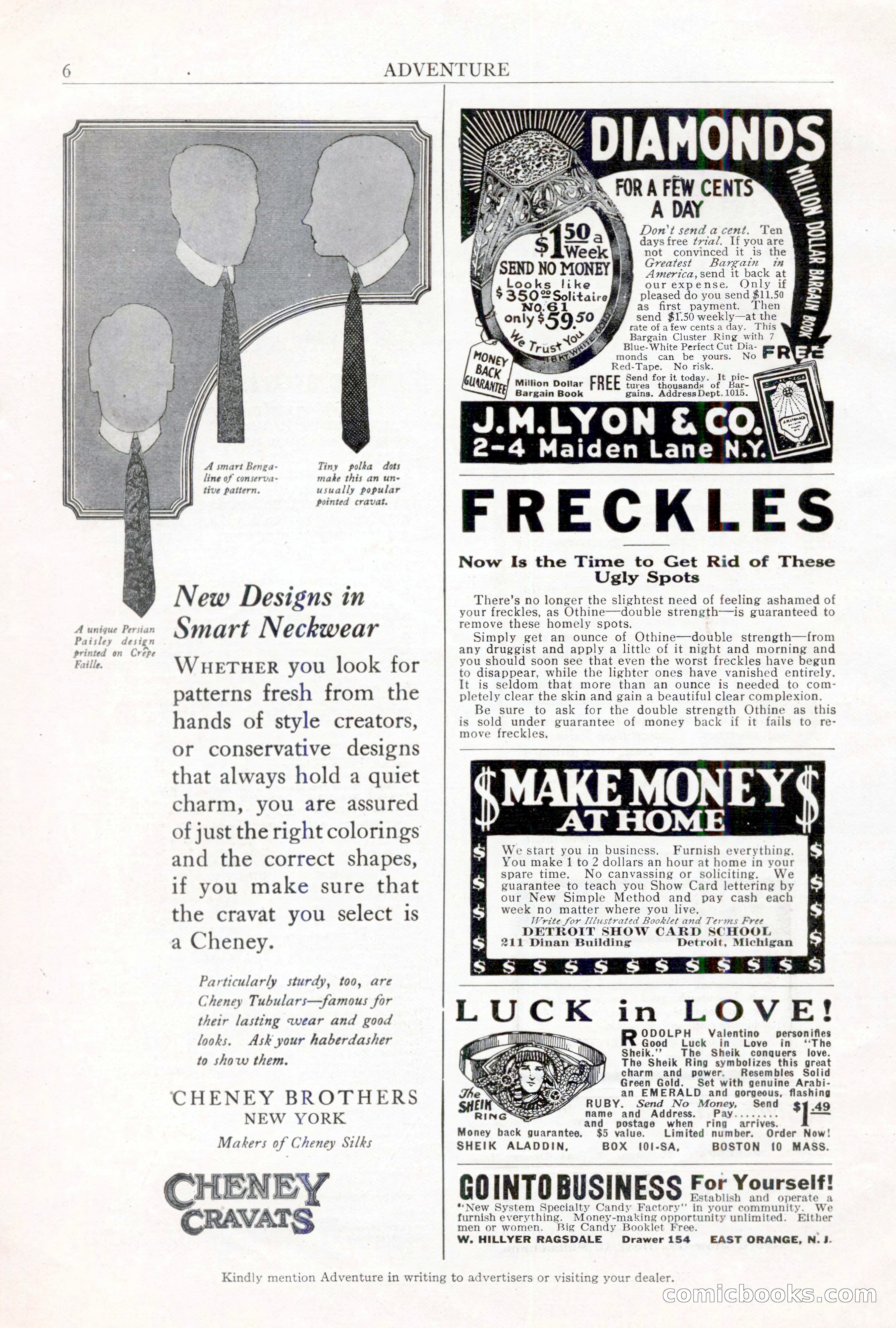 Adventure Magazine, May 10, 1923 — page 8 of 204