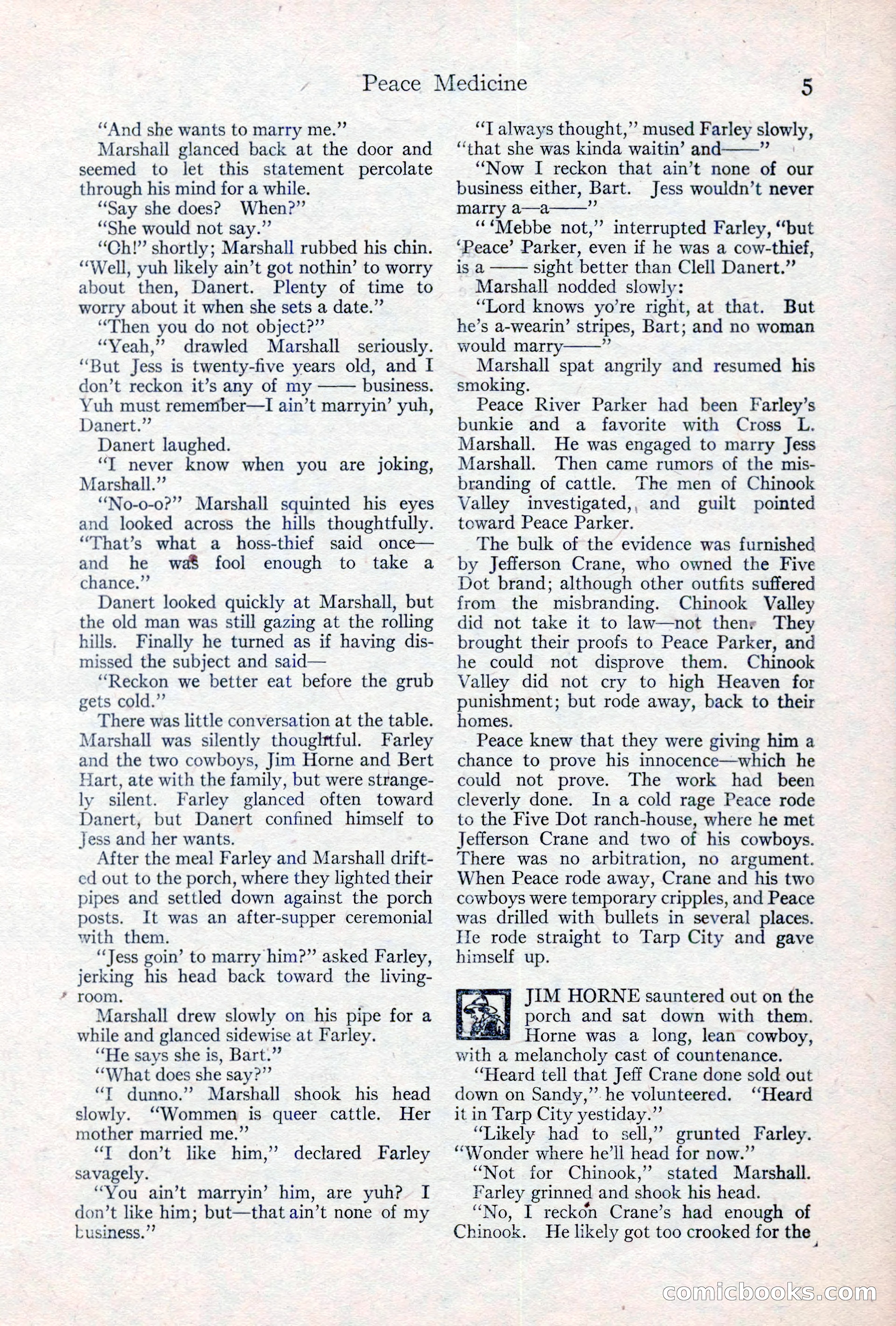 Adventure Magazine, May 10, 1923 — page 15 of 204