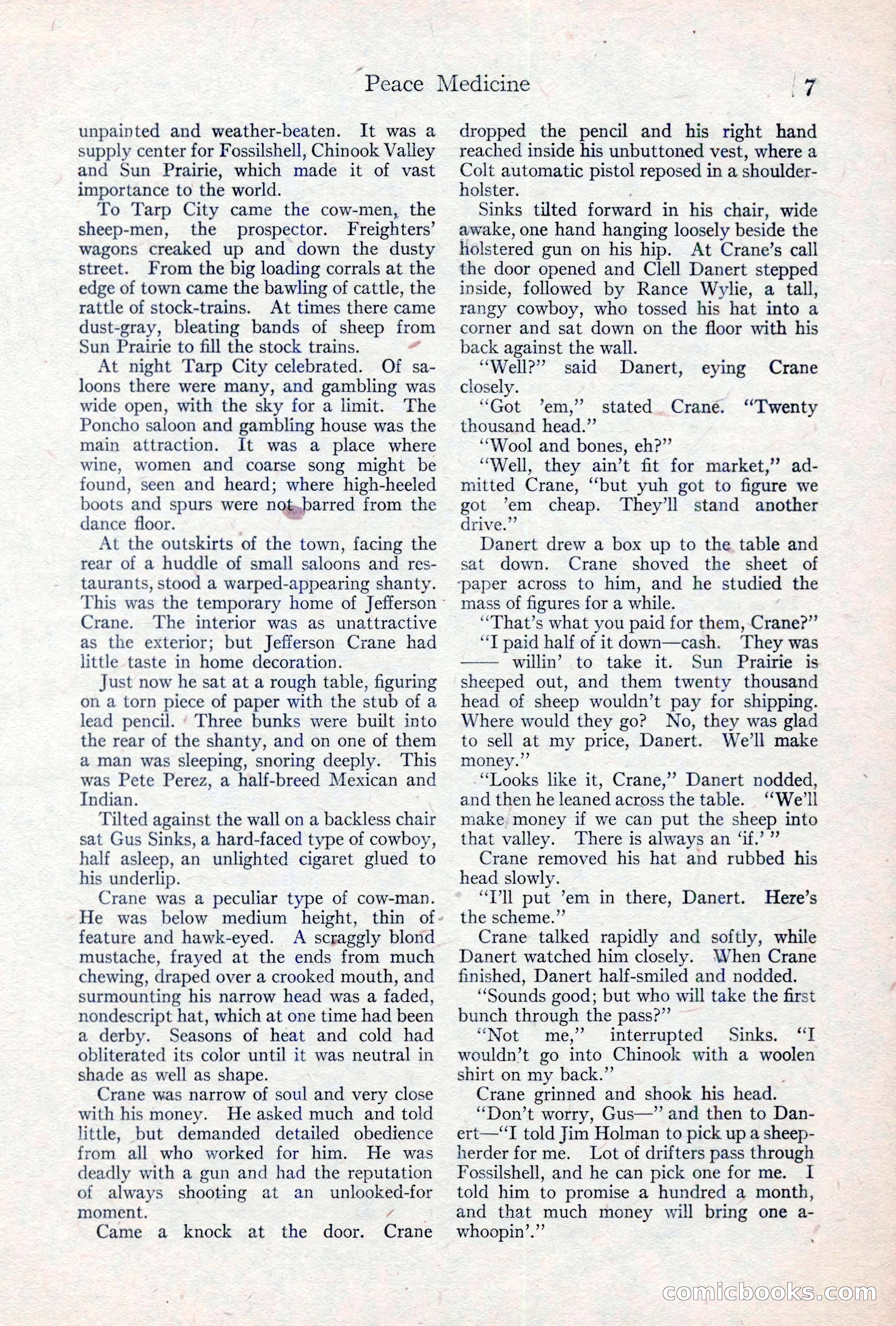Adventure Magazine, May 10, 1923 — page 17 of 204