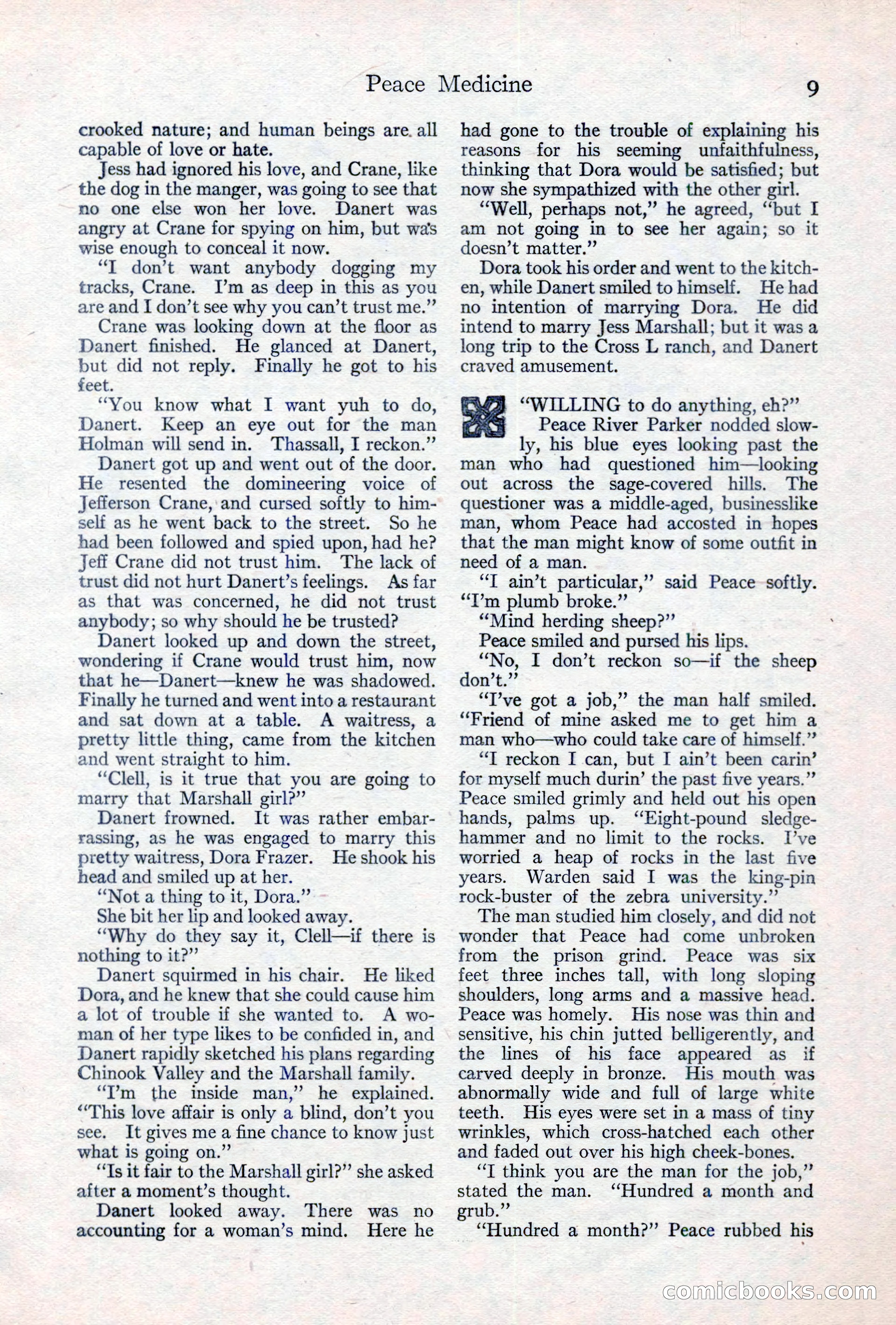 Adventure Magazine, May 10, 1923 — page 19 of 204