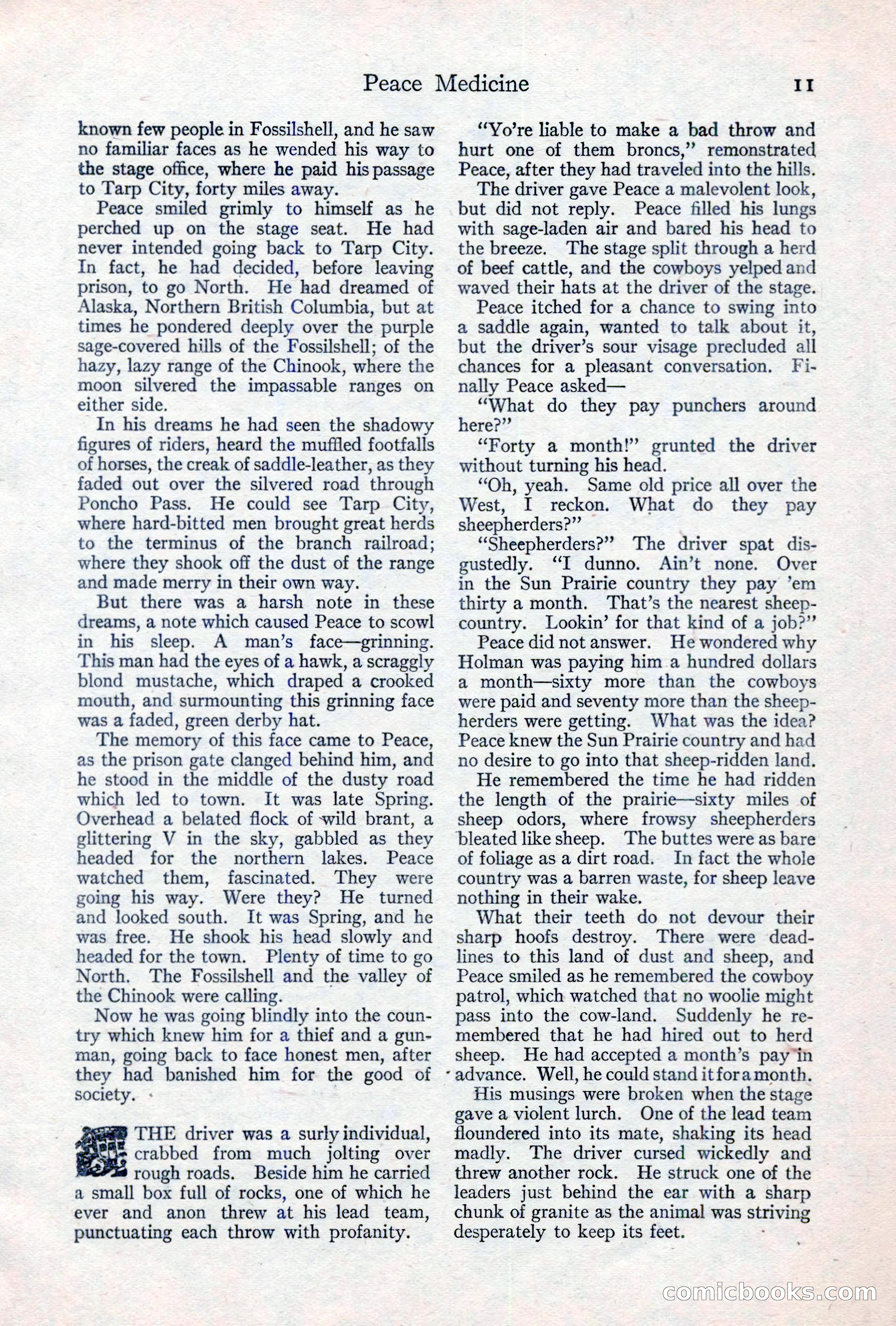 Adventure Magazine, May 10, 1923 — page 21 of 204
