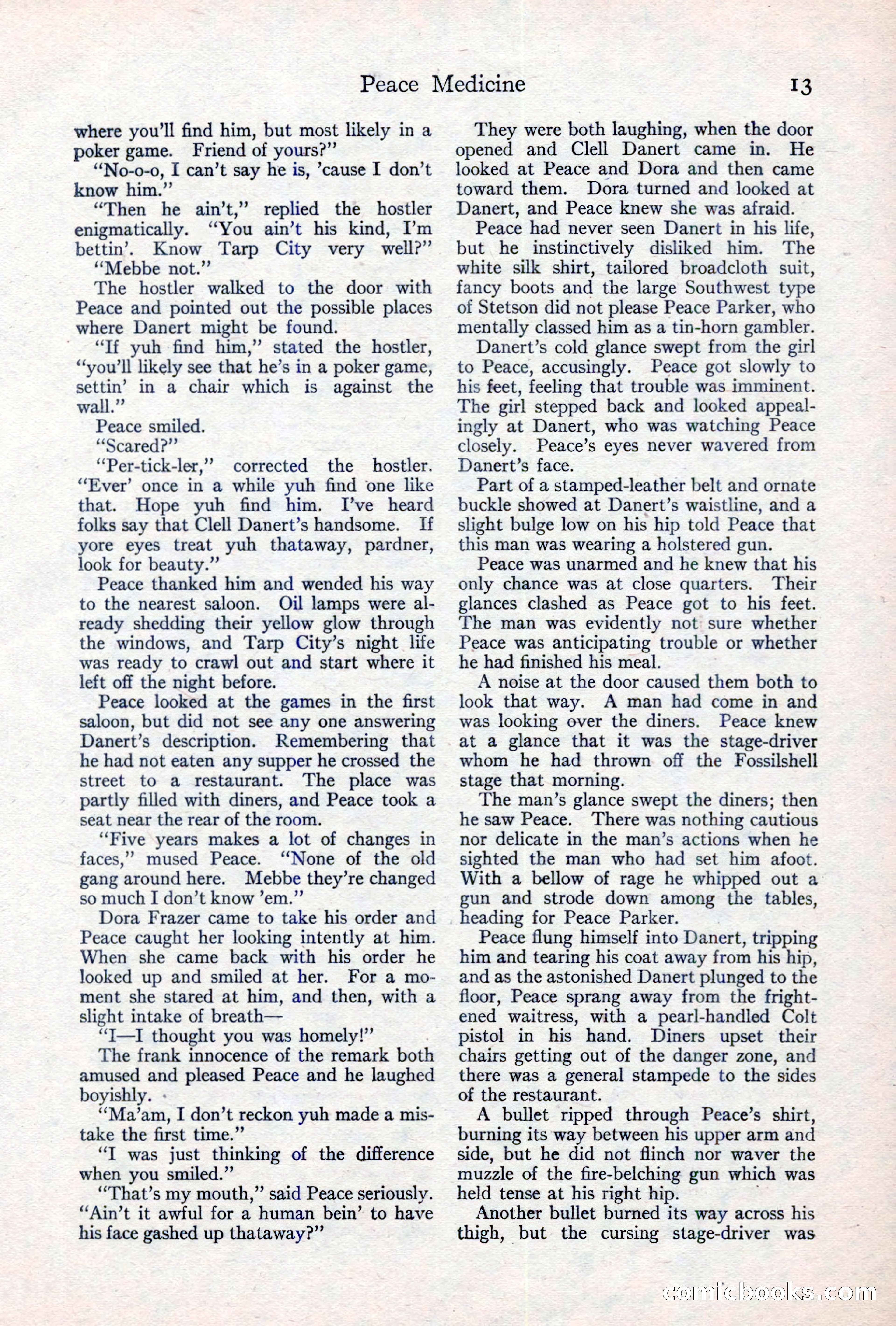 Adventure Magazine, May 10, 1923 — page 23 of 204