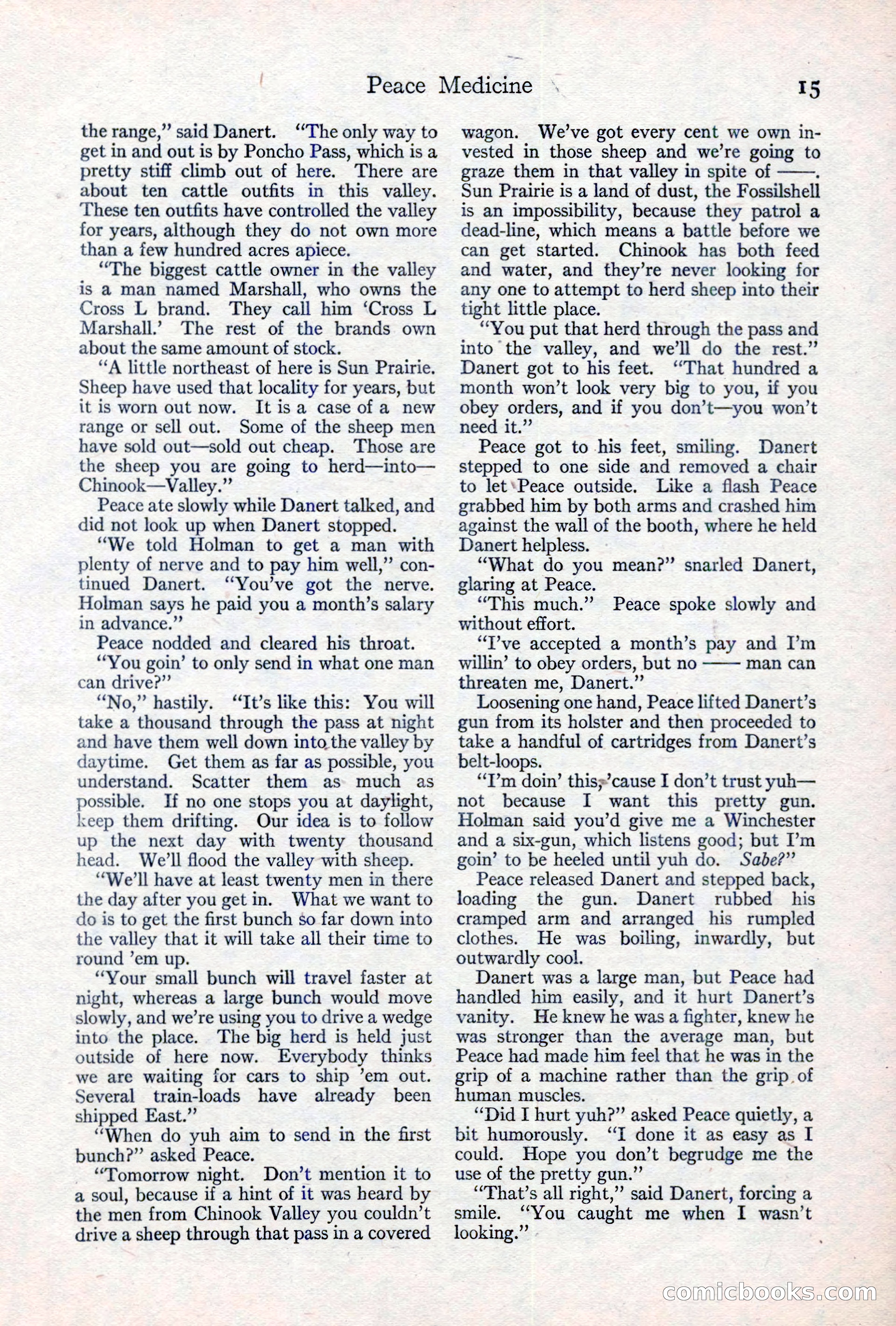 Adventure Magazine, May 10, 1923 — page 25 of 204