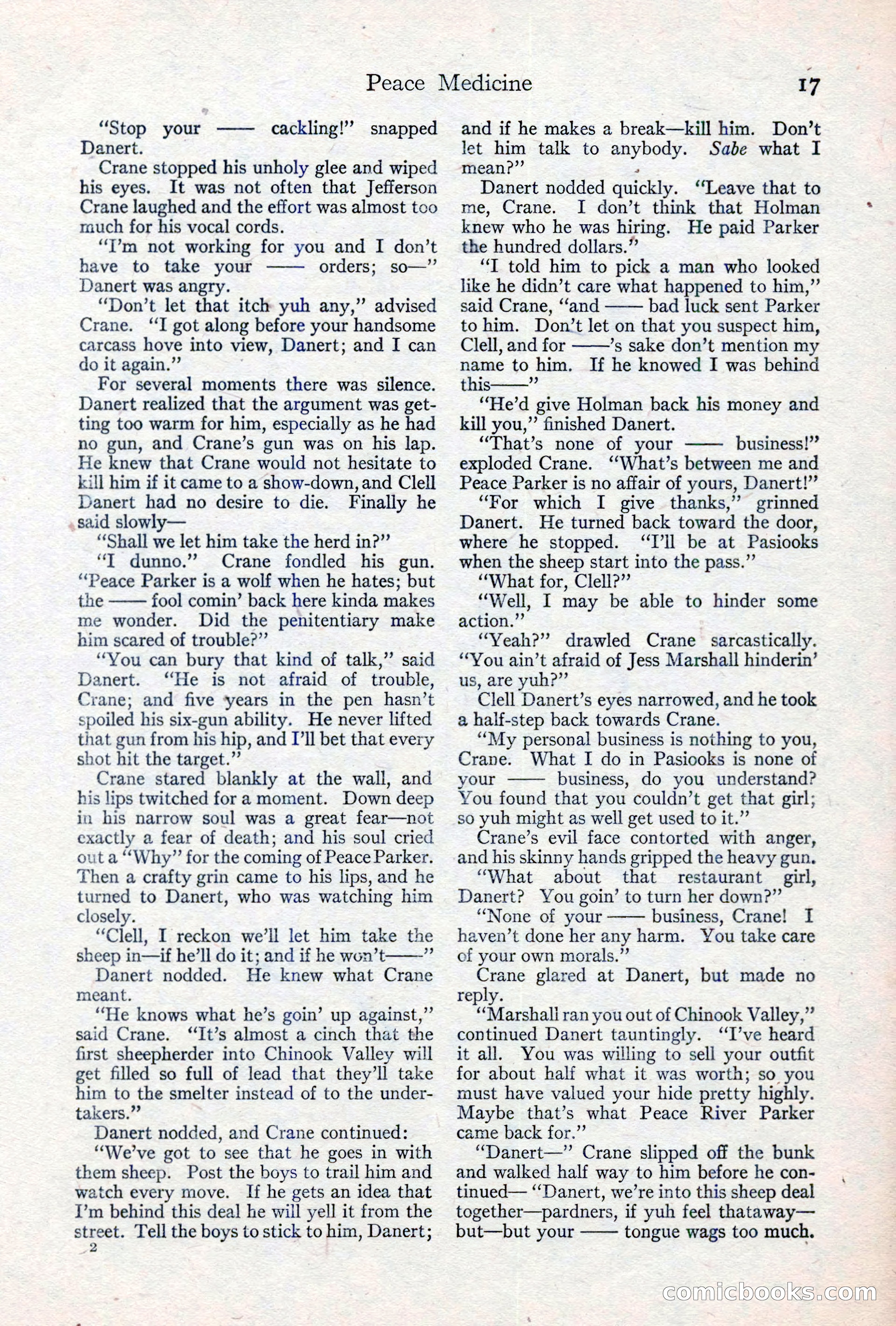 Adventure Magazine, May 10, 1923 — page 27 of 204