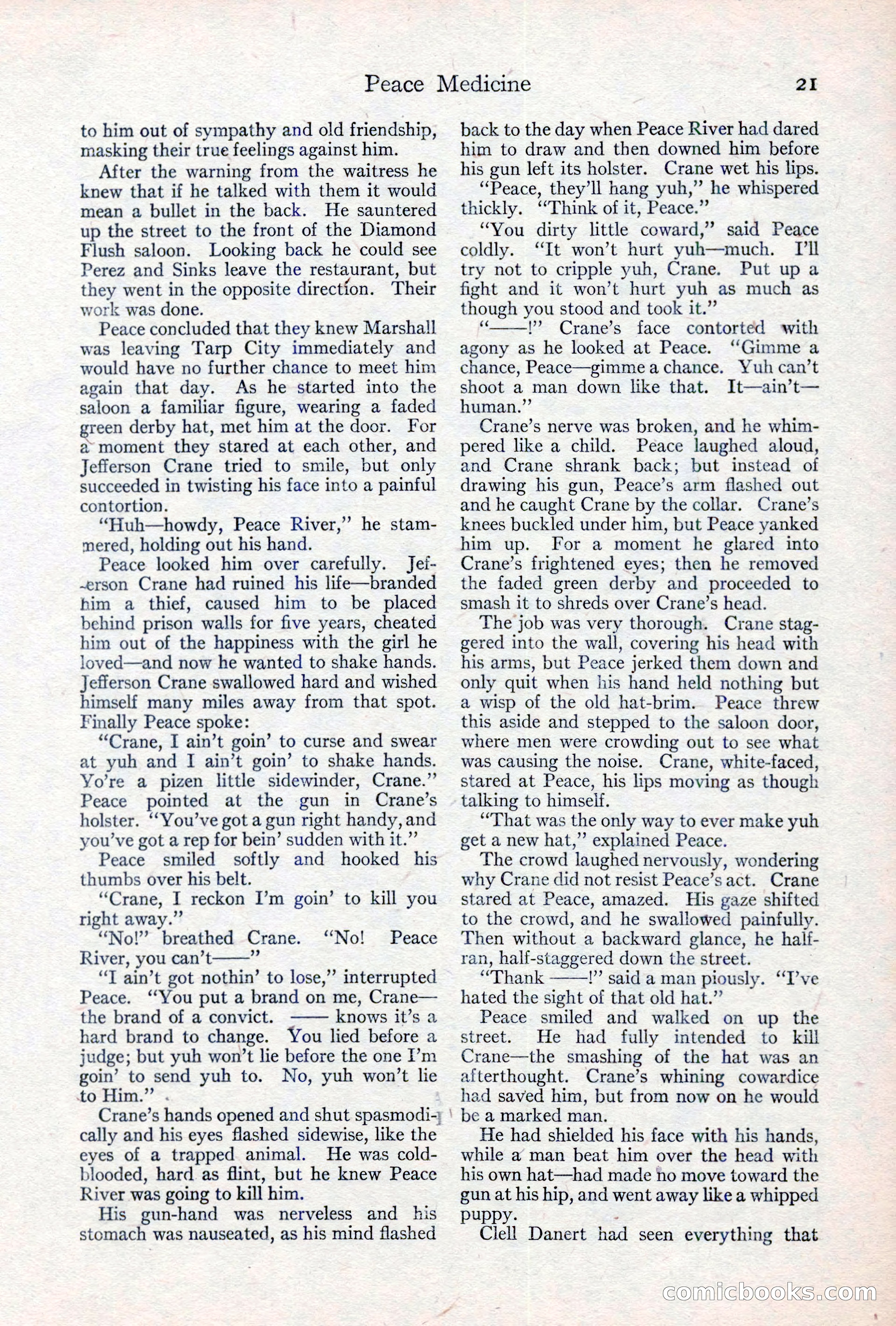 Adventure Magazine, May 10, 1923 — page 31 of 204