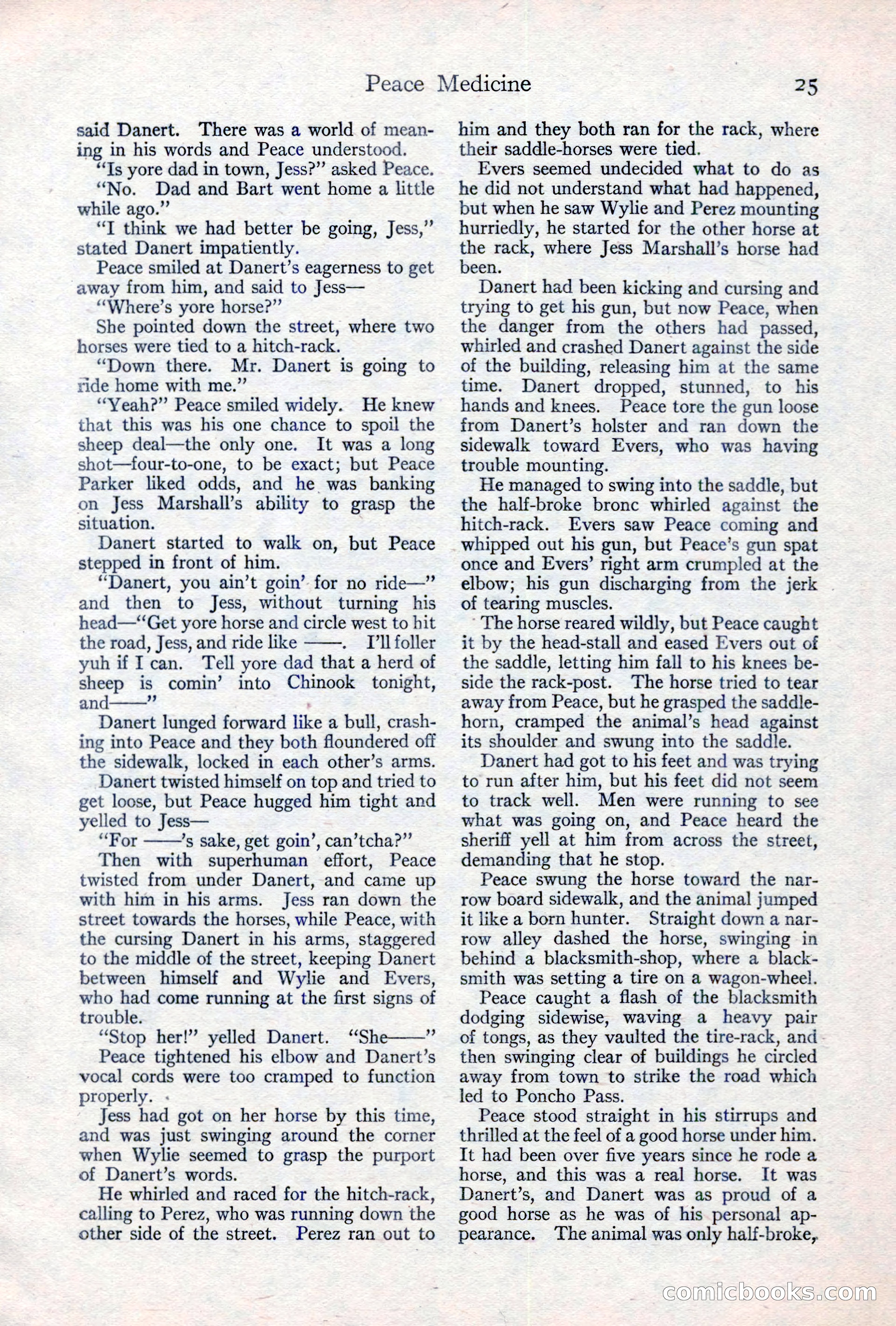 Adventure Magazine, May 10, 1923 — page 35 of 204