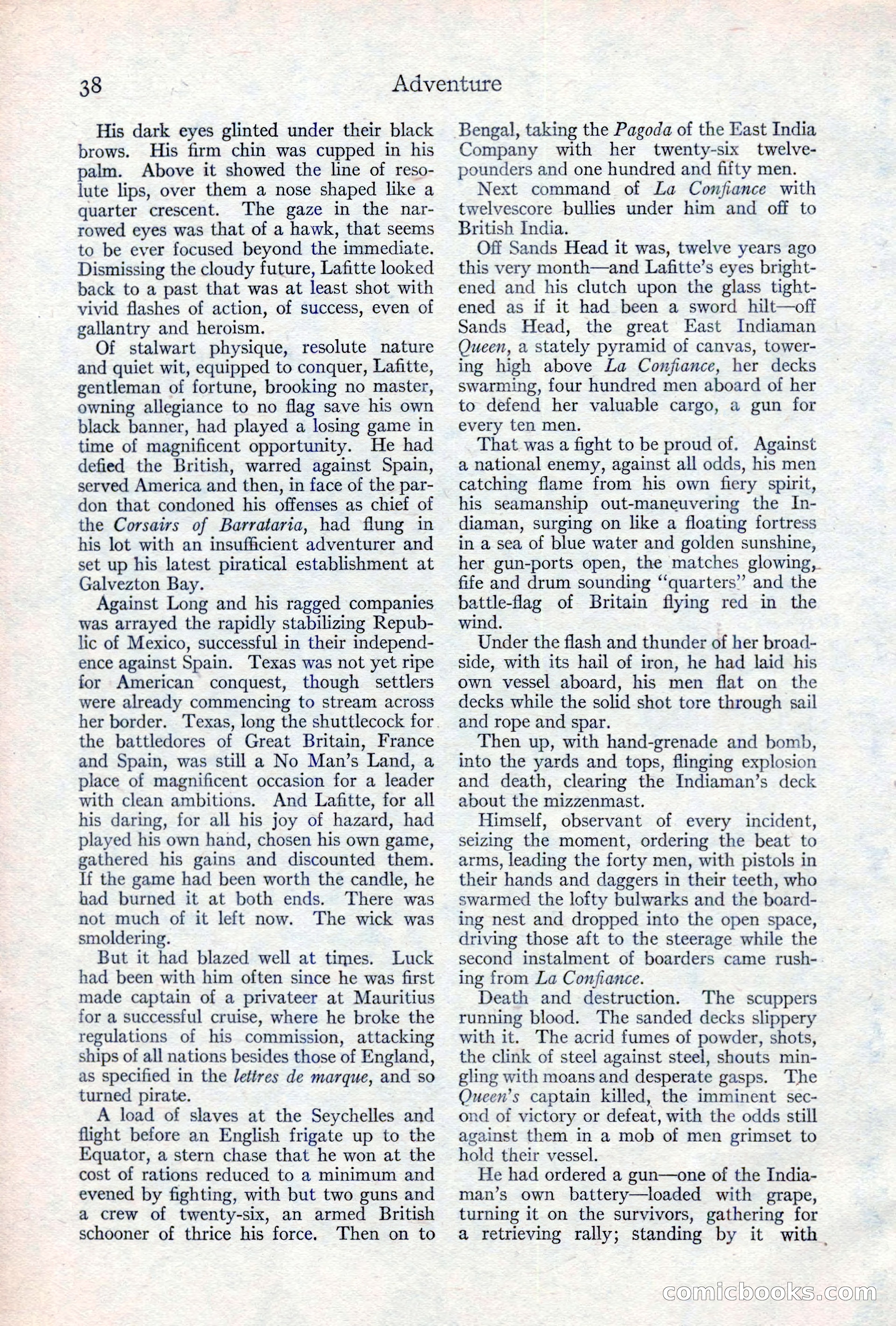 Adventure Magazine, May 10, 1923 — page 48 of 204