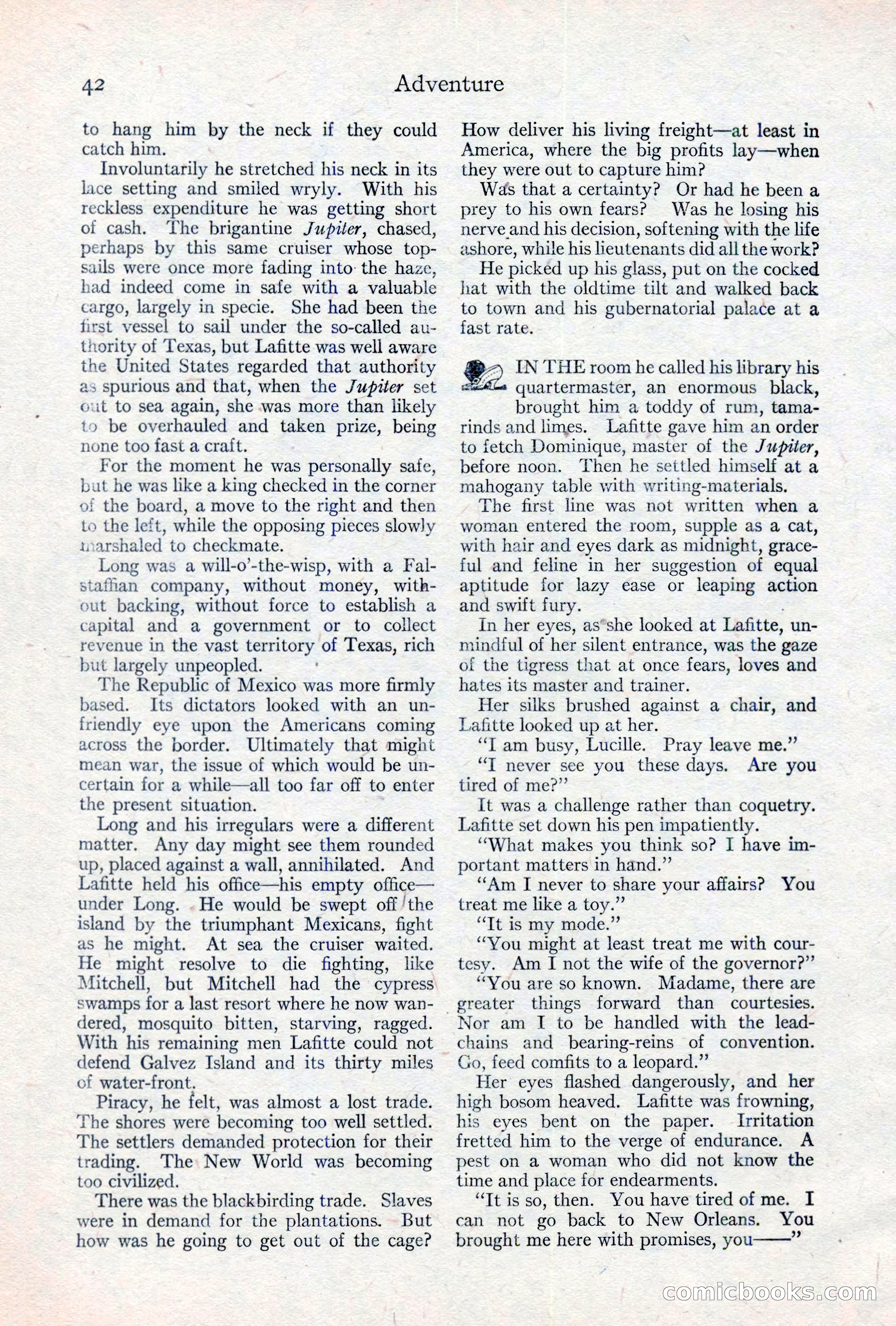 Adventure Magazine, May 10, 1923 — page 52 of 204