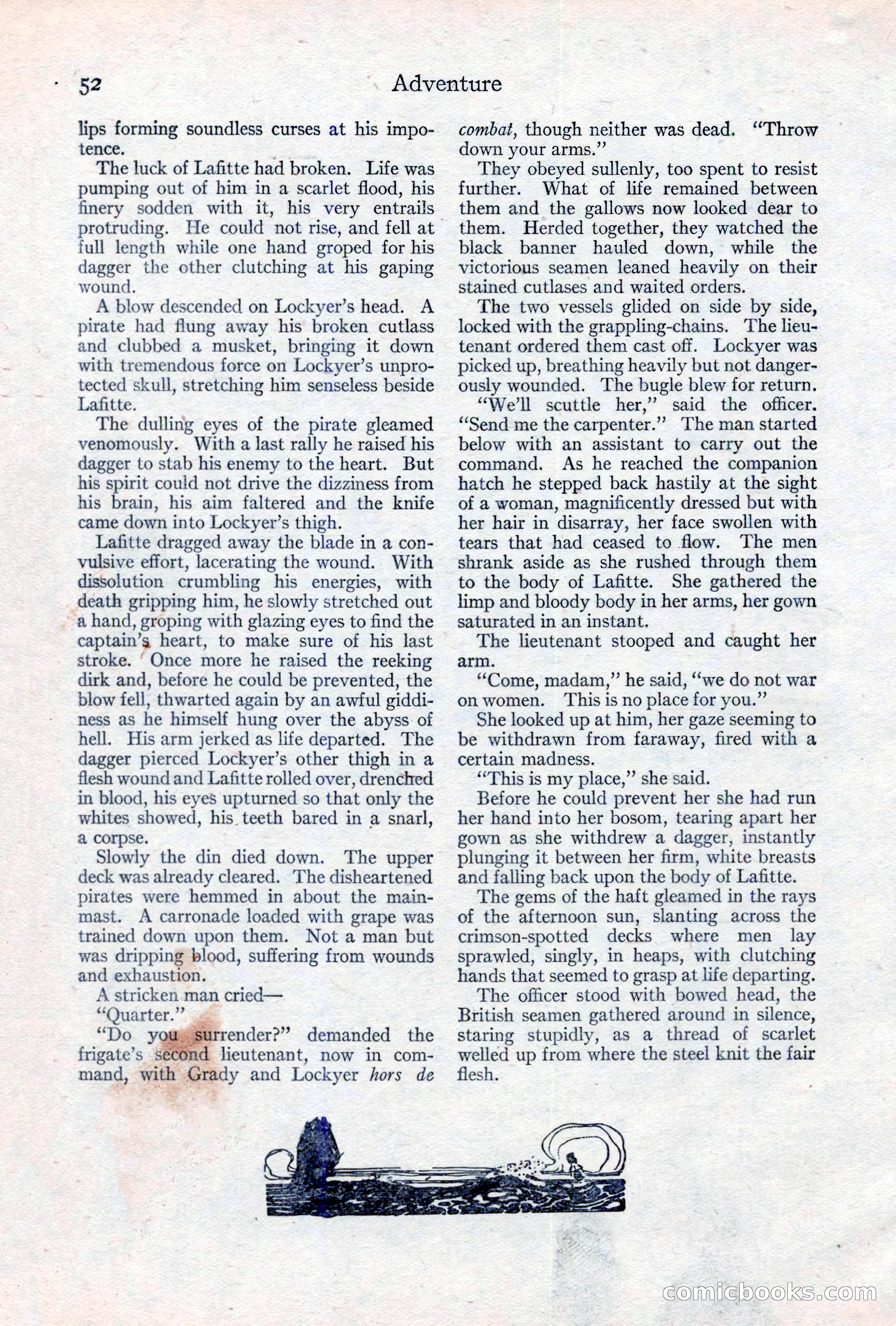 Adventure Magazine, May 10, 1923 — page 62 of 204