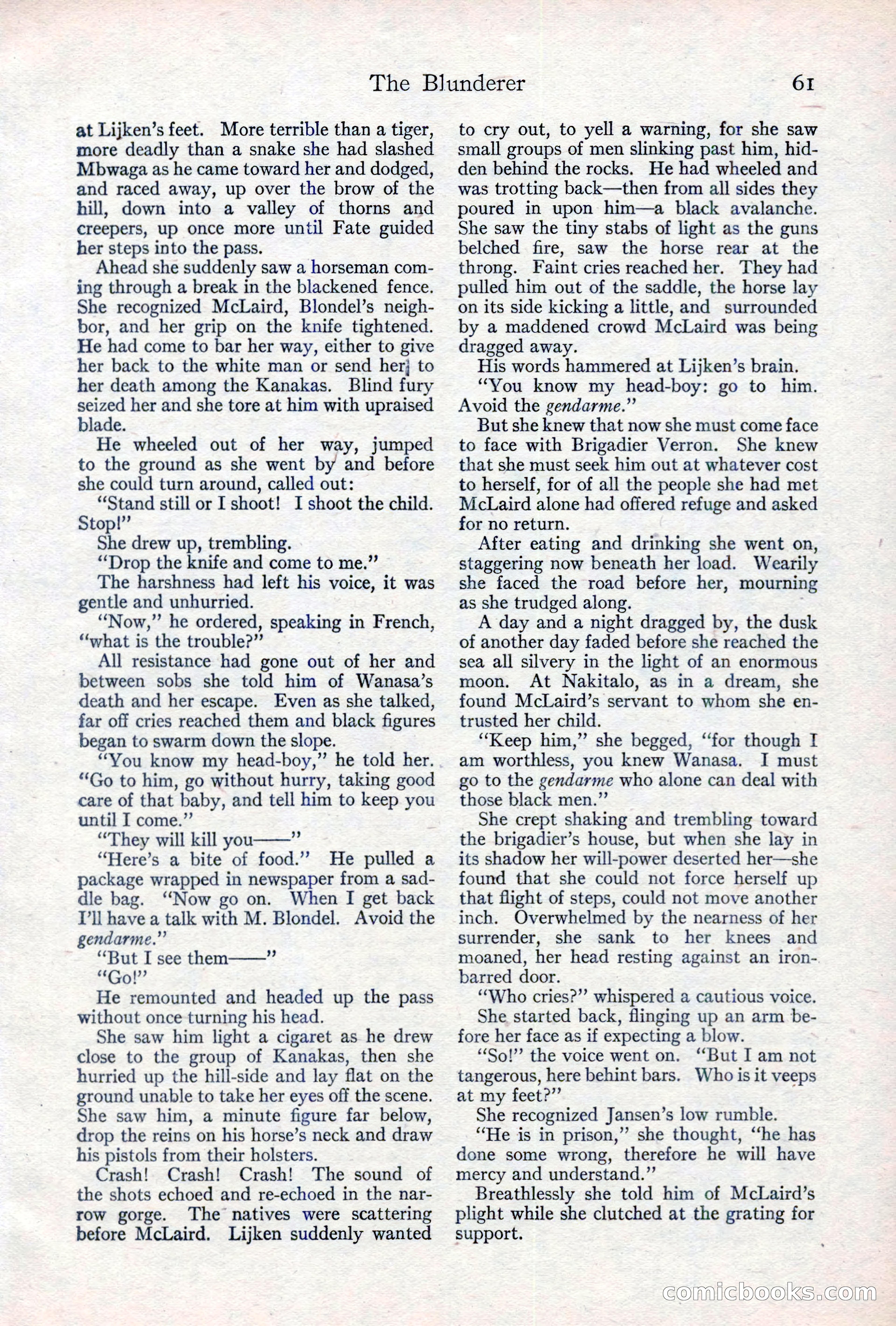 Adventure Magazine, May 10, 1923 — page 71 of 204