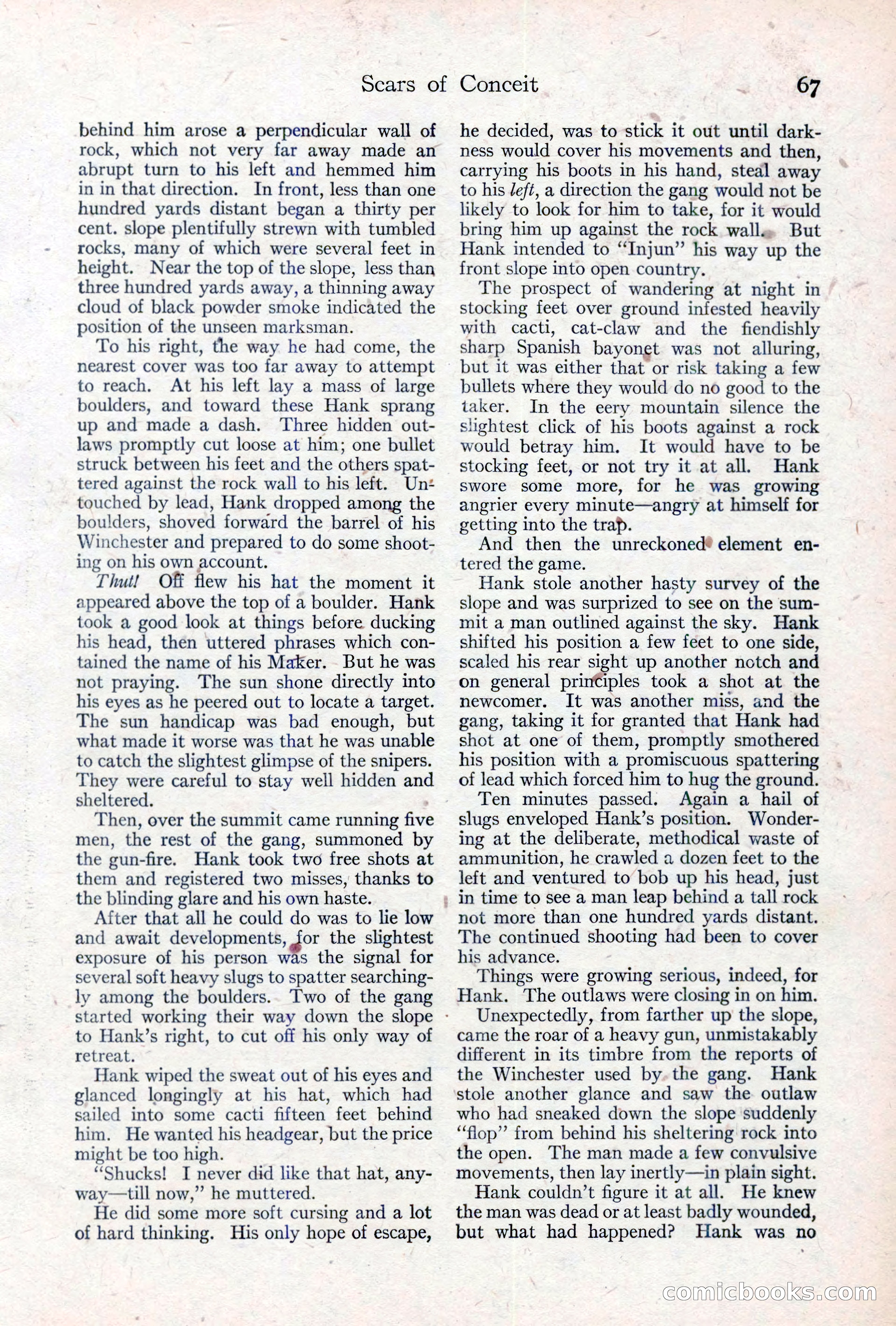 Adventure Magazine, May 10, 1923 — page 77 of 204