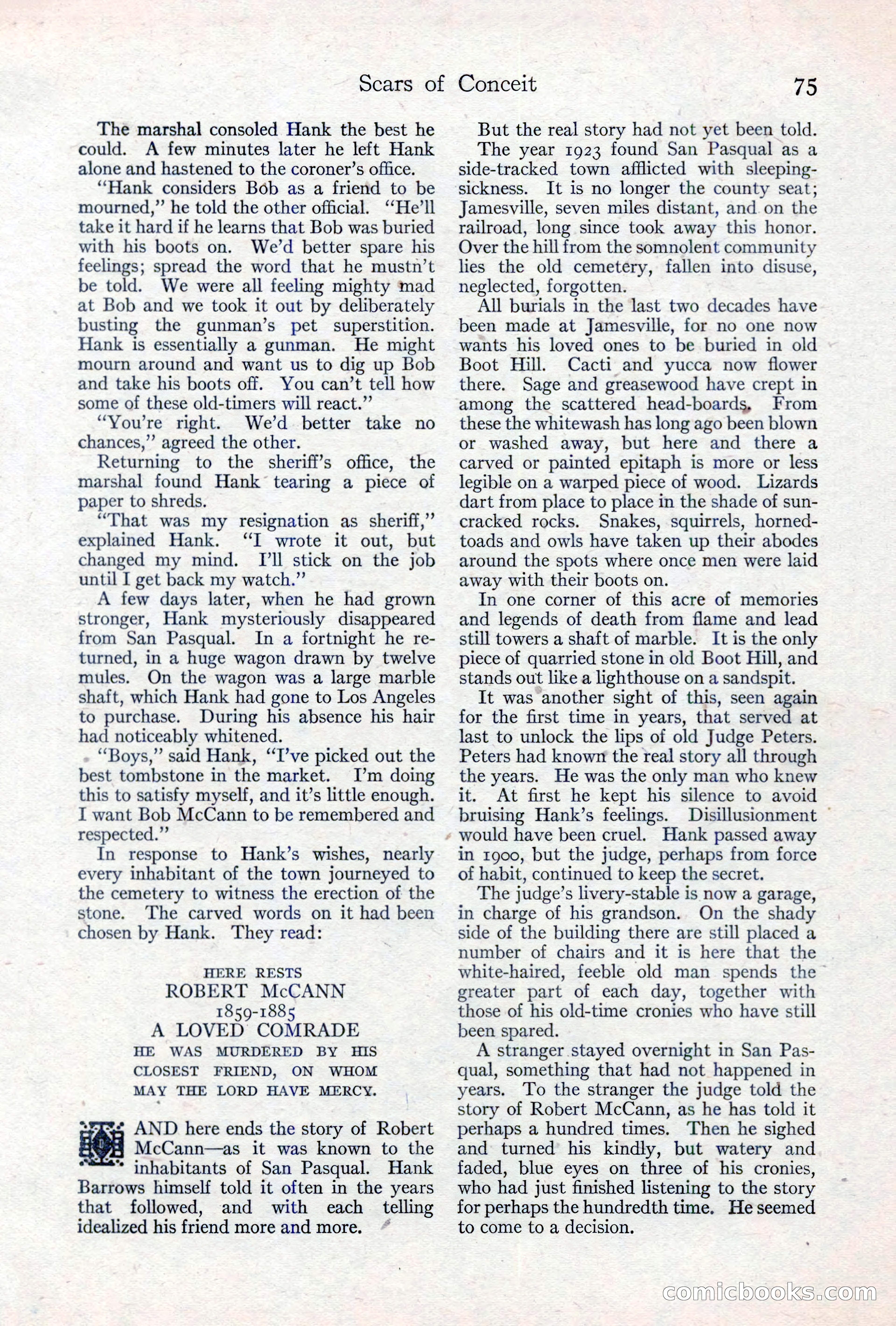 Adventure Magazine, May 10, 1923 — page 85 of 204
