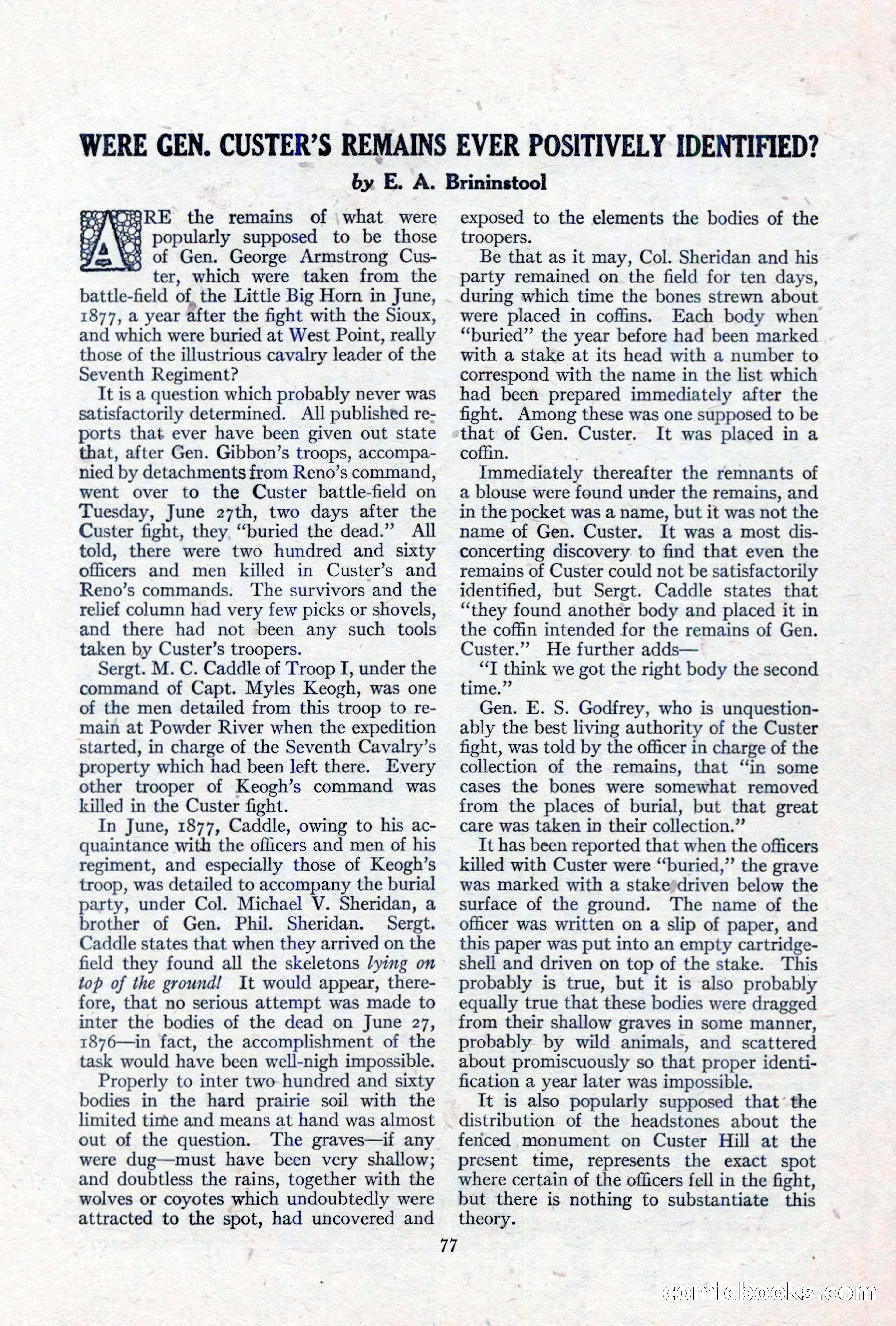 Adventure Magazine, May 10, 1923 — page 87 of 204