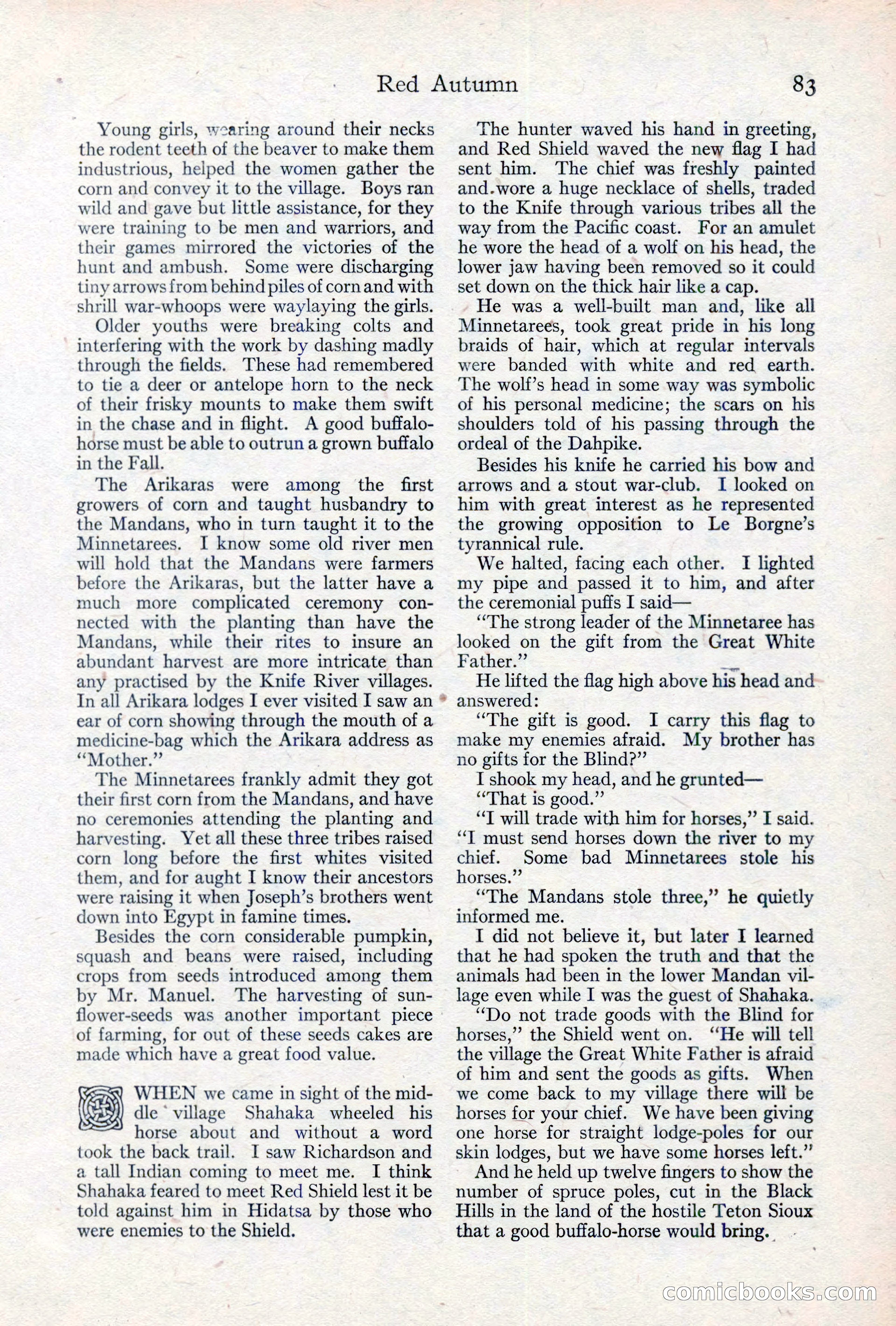Adventure Magazine, May 10, 1923 — page 93 of 204