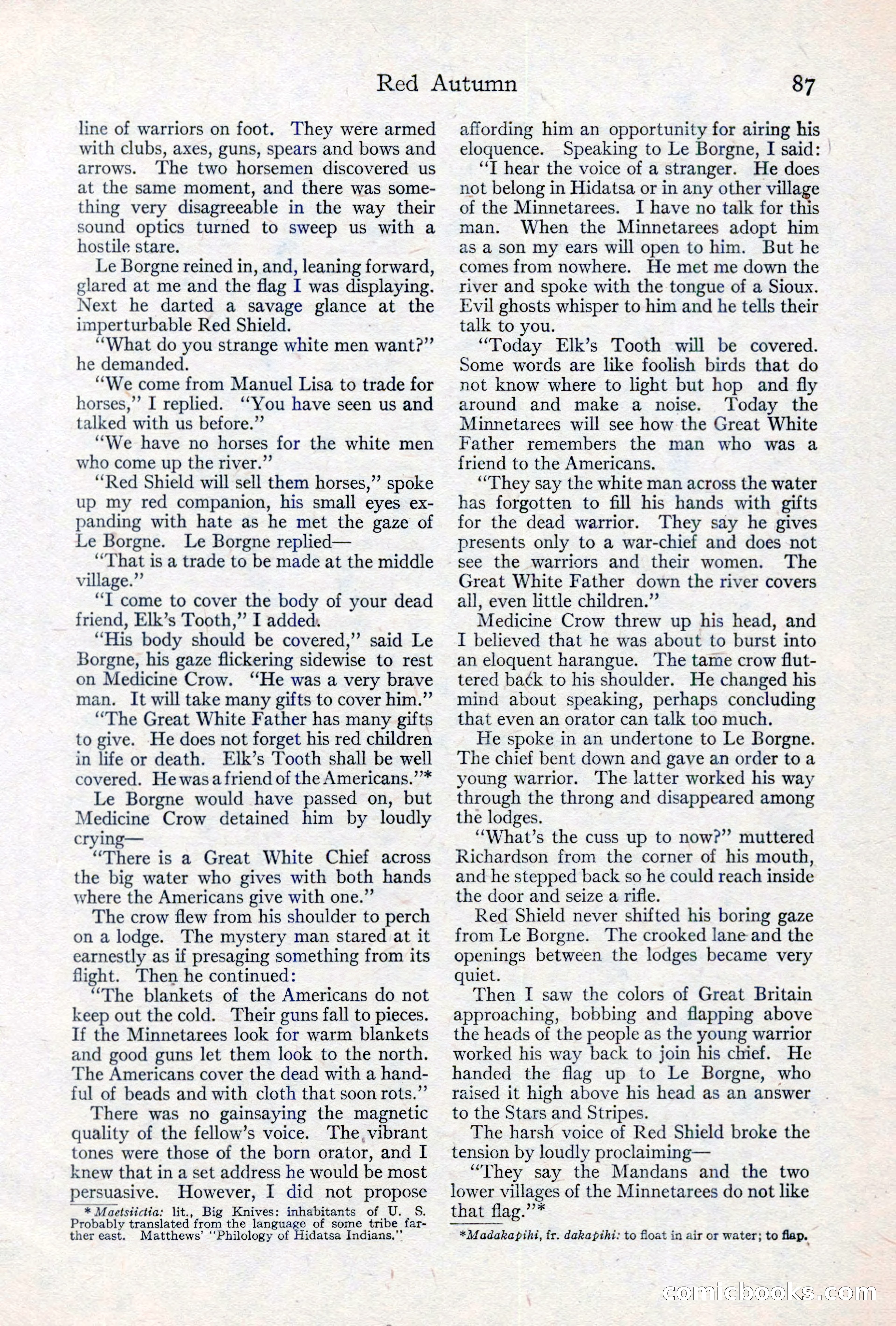 Adventure Magazine, May 10, 1923 — page 97 of 204
