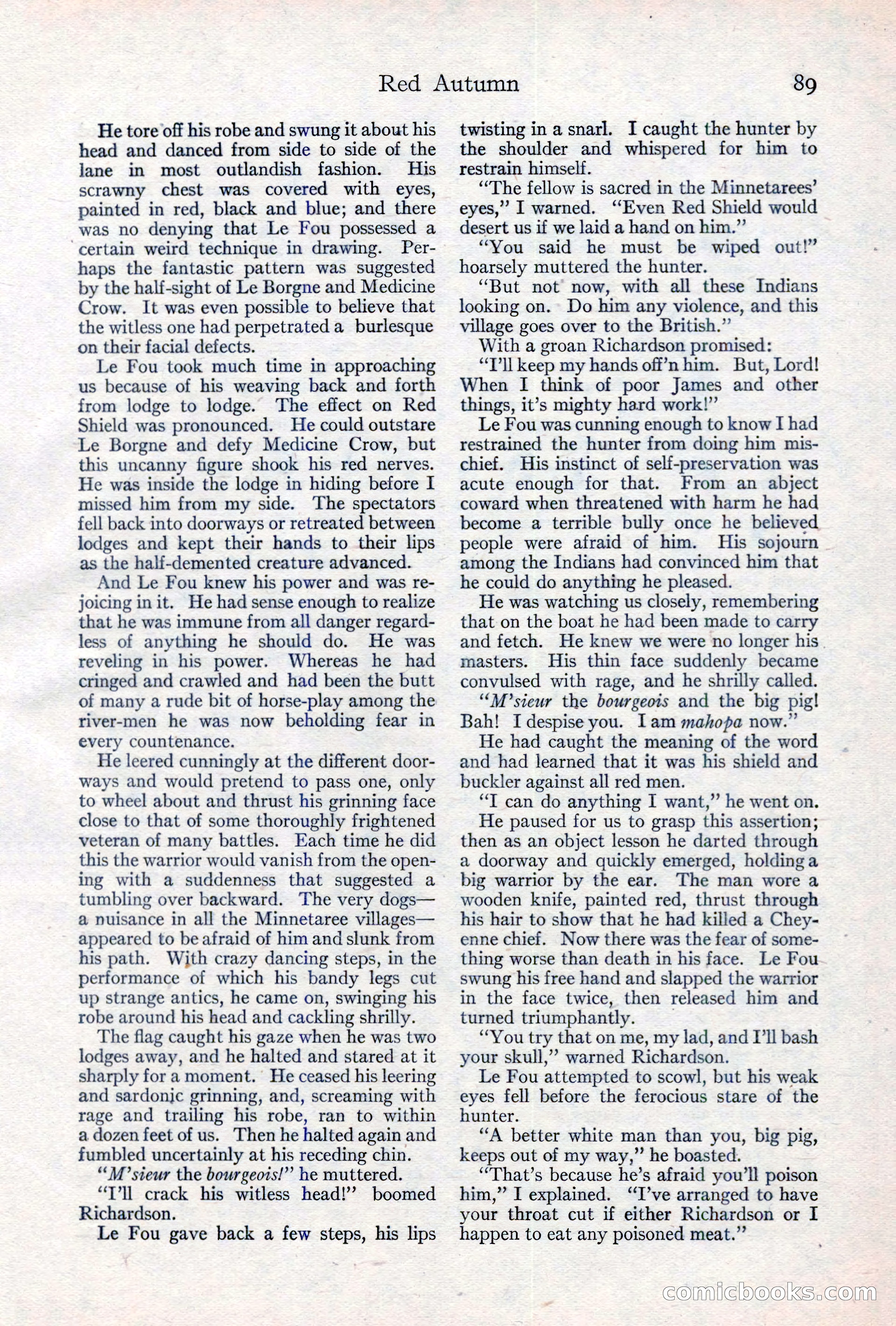 Adventure Magazine, May 10, 1923 — page 99 of 204