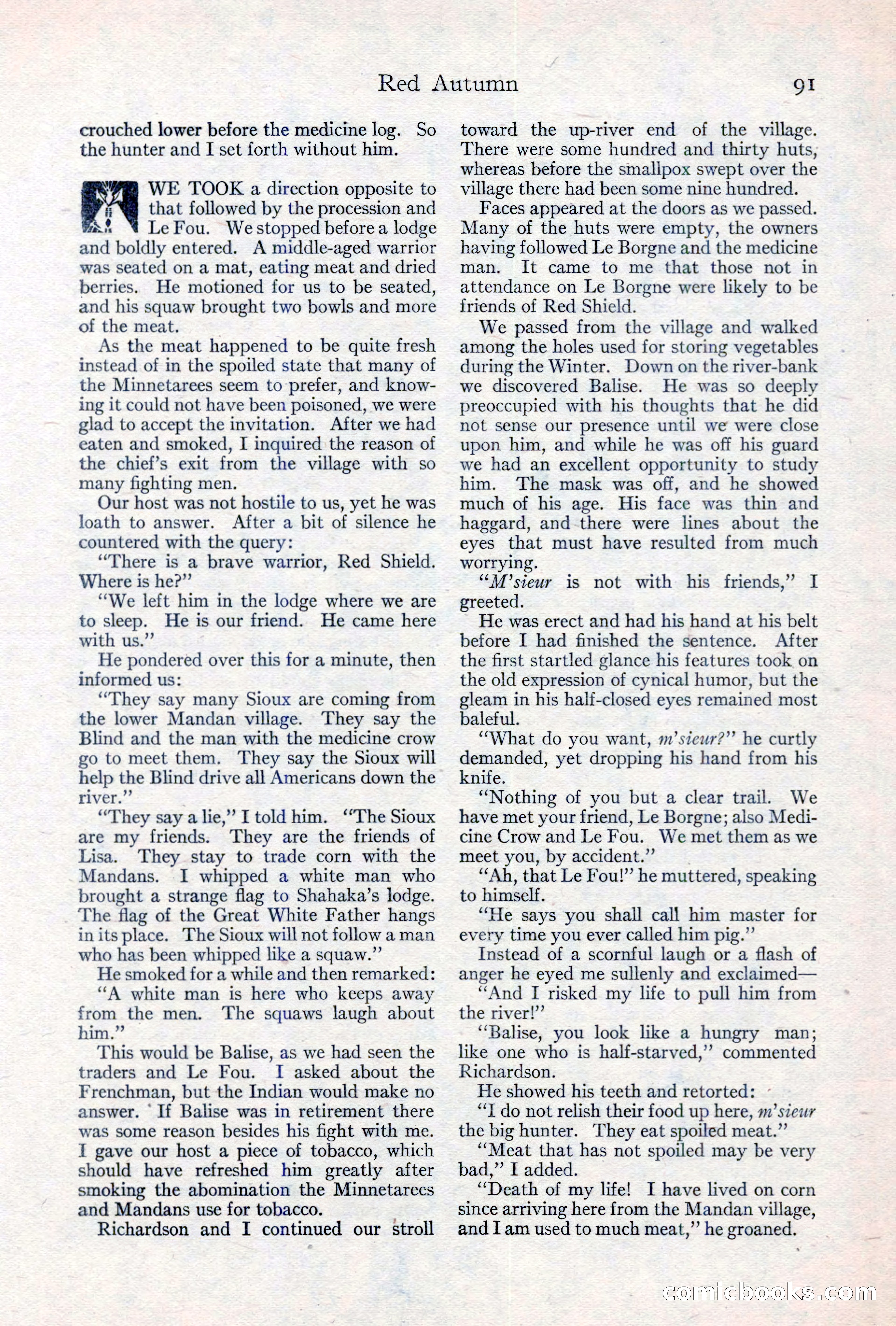 Adventure Magazine, May 10, 1923 — page 101 of 204