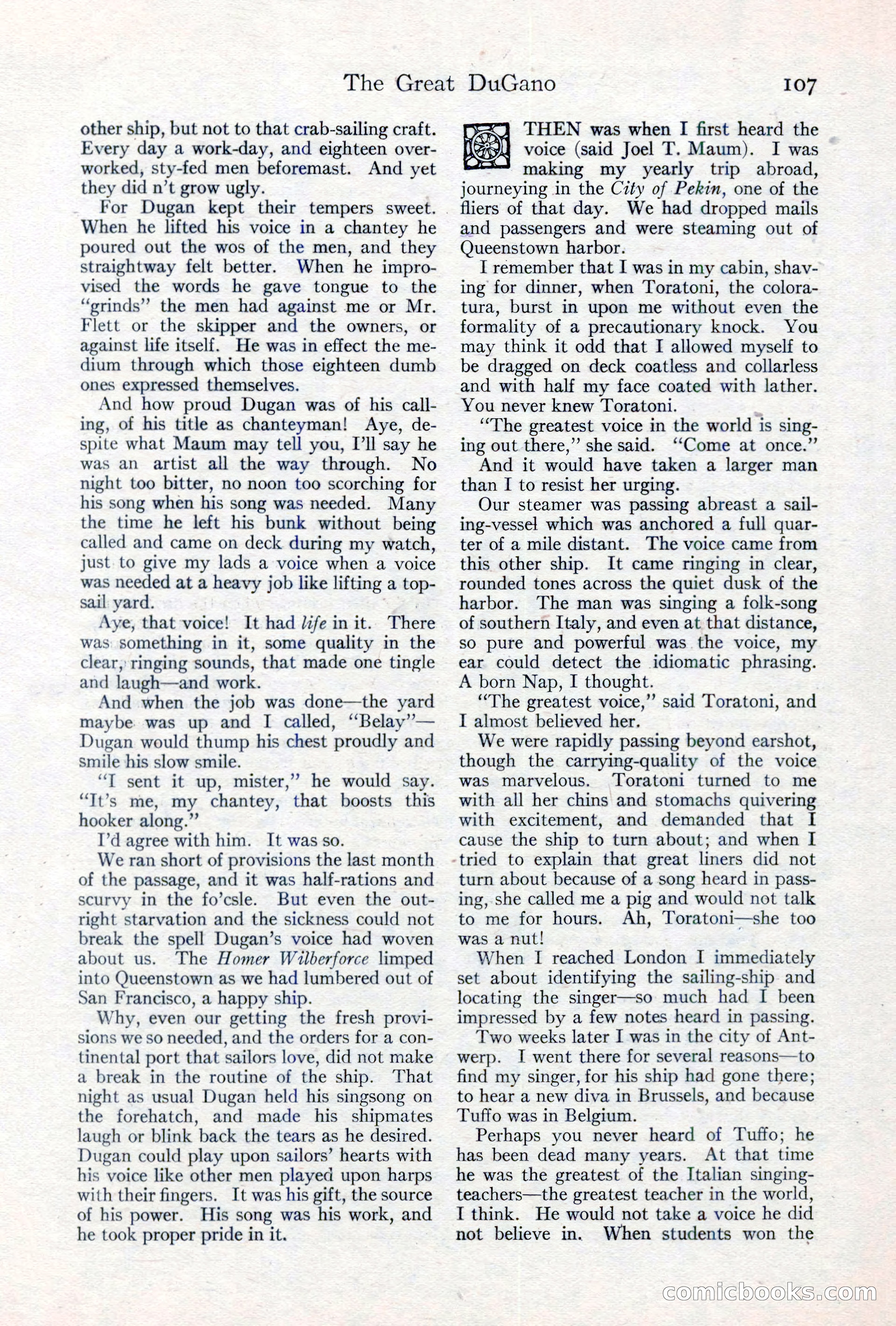 Adventure Magazine, May 10, 1923 — page 117 of 204