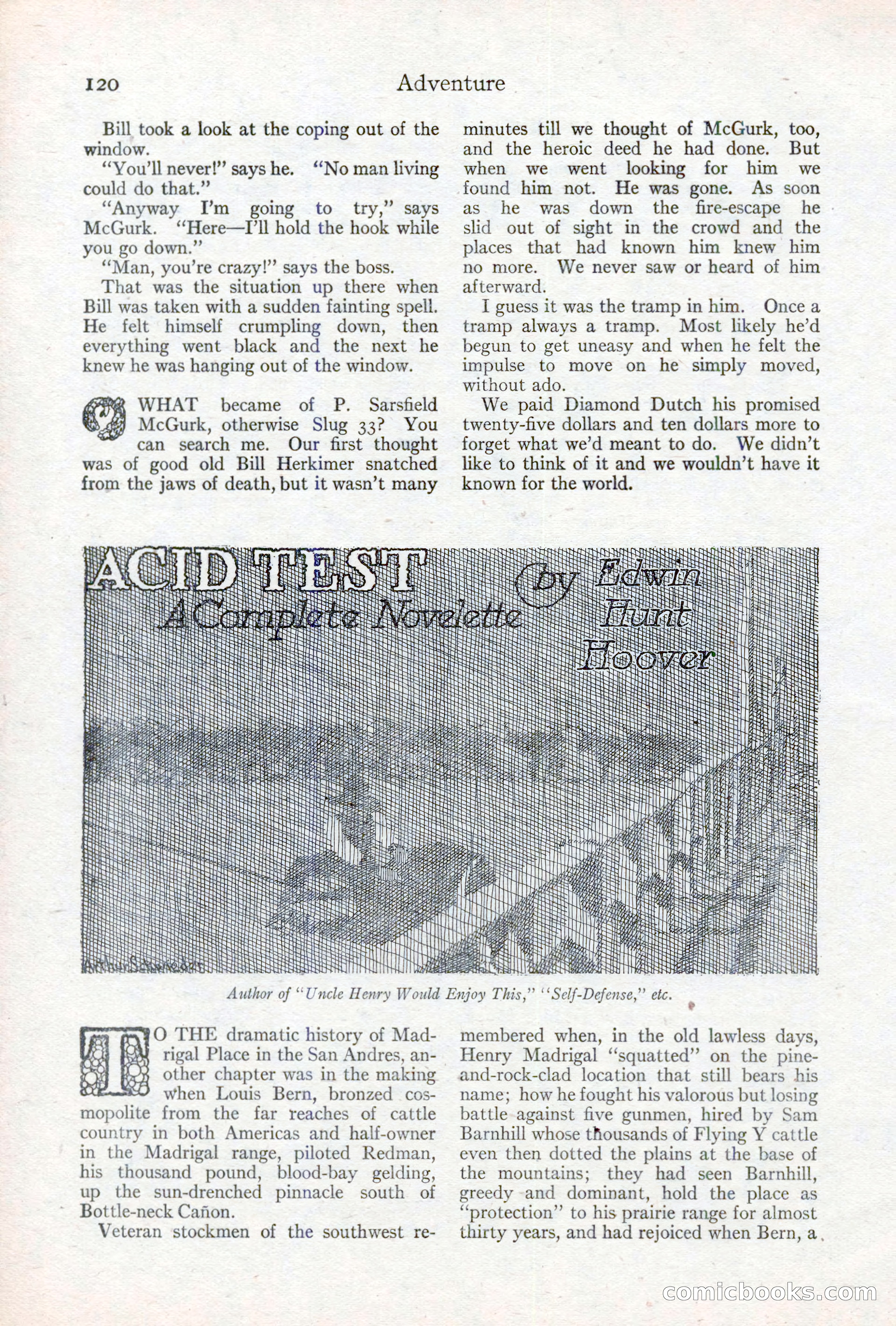 Adventure Magazine, May 10, 1923 — page 130 of 204