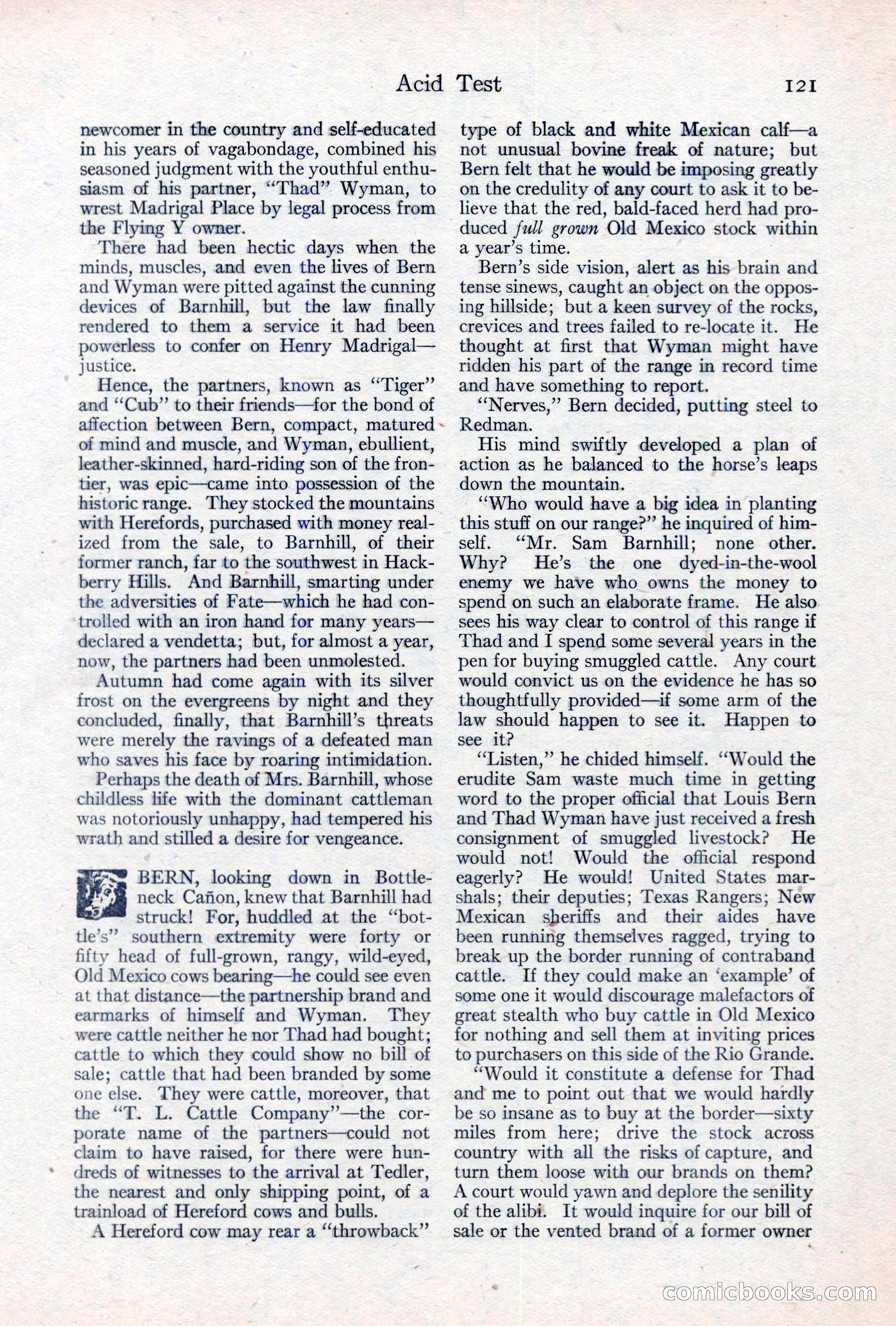 Adventure Magazine, May 10, 1923 — page 131 of 204