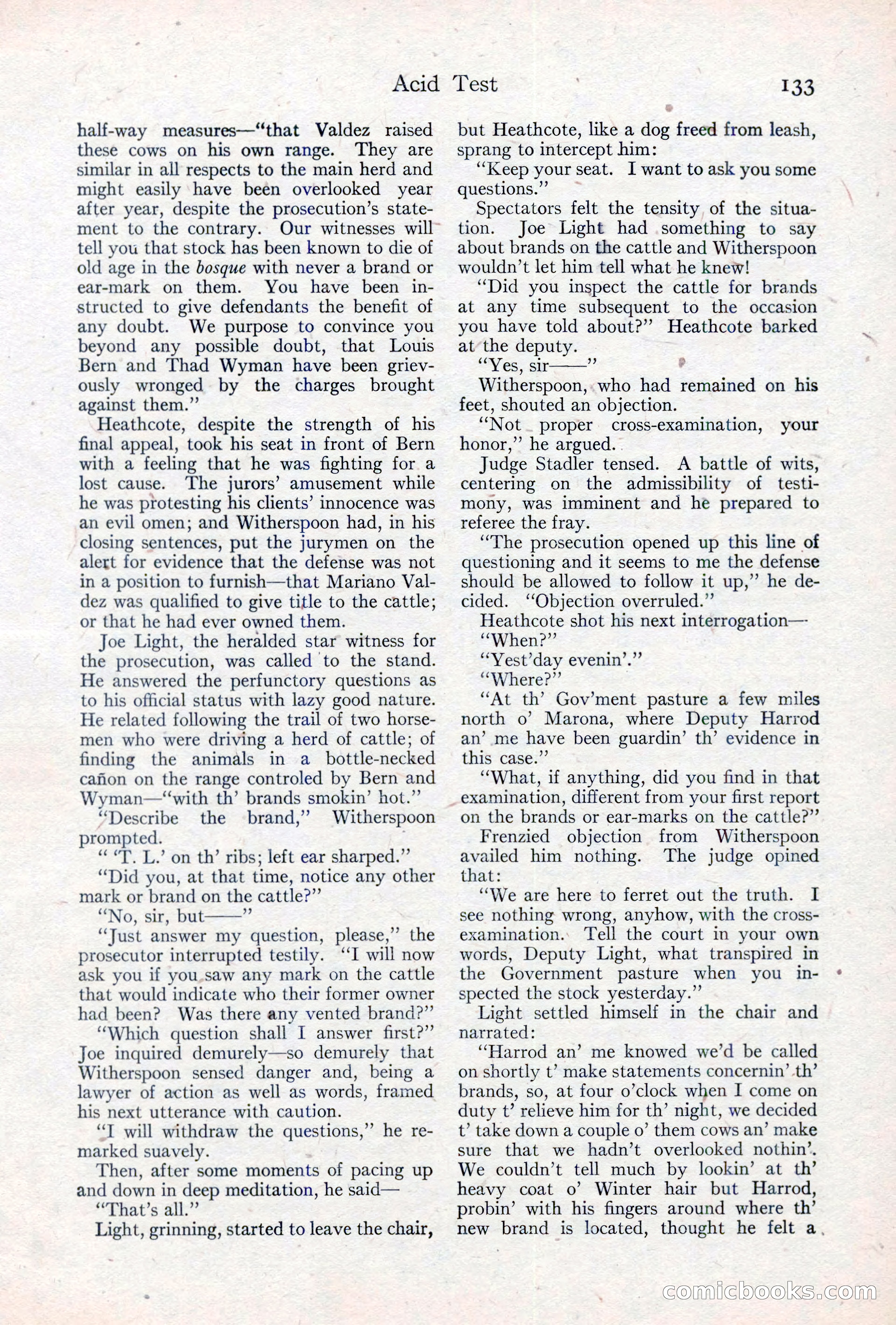 Adventure Magazine, May 10, 1923 — page 143 of 204