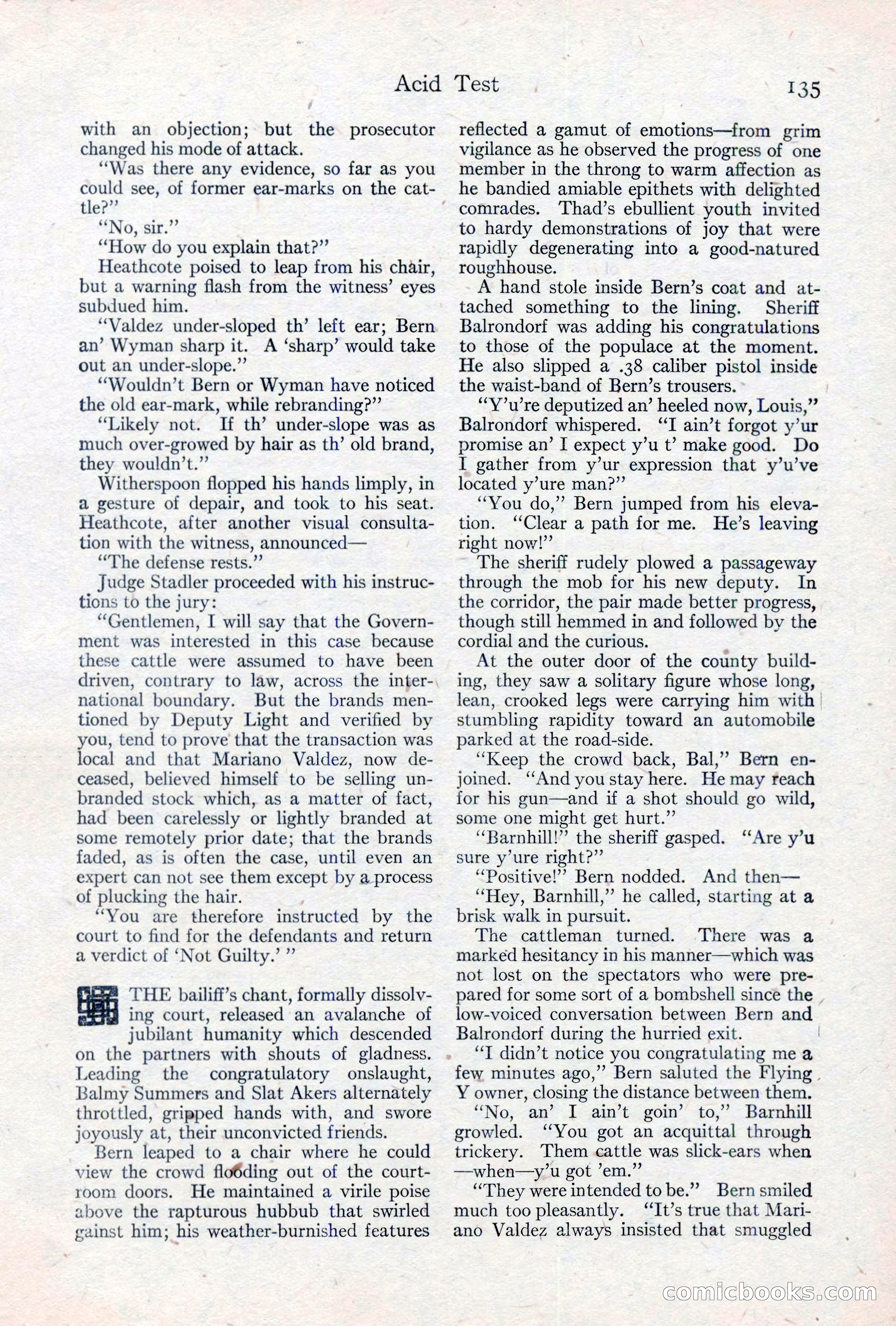 Adventure Magazine, May 10, 1923 — page 145 of 204