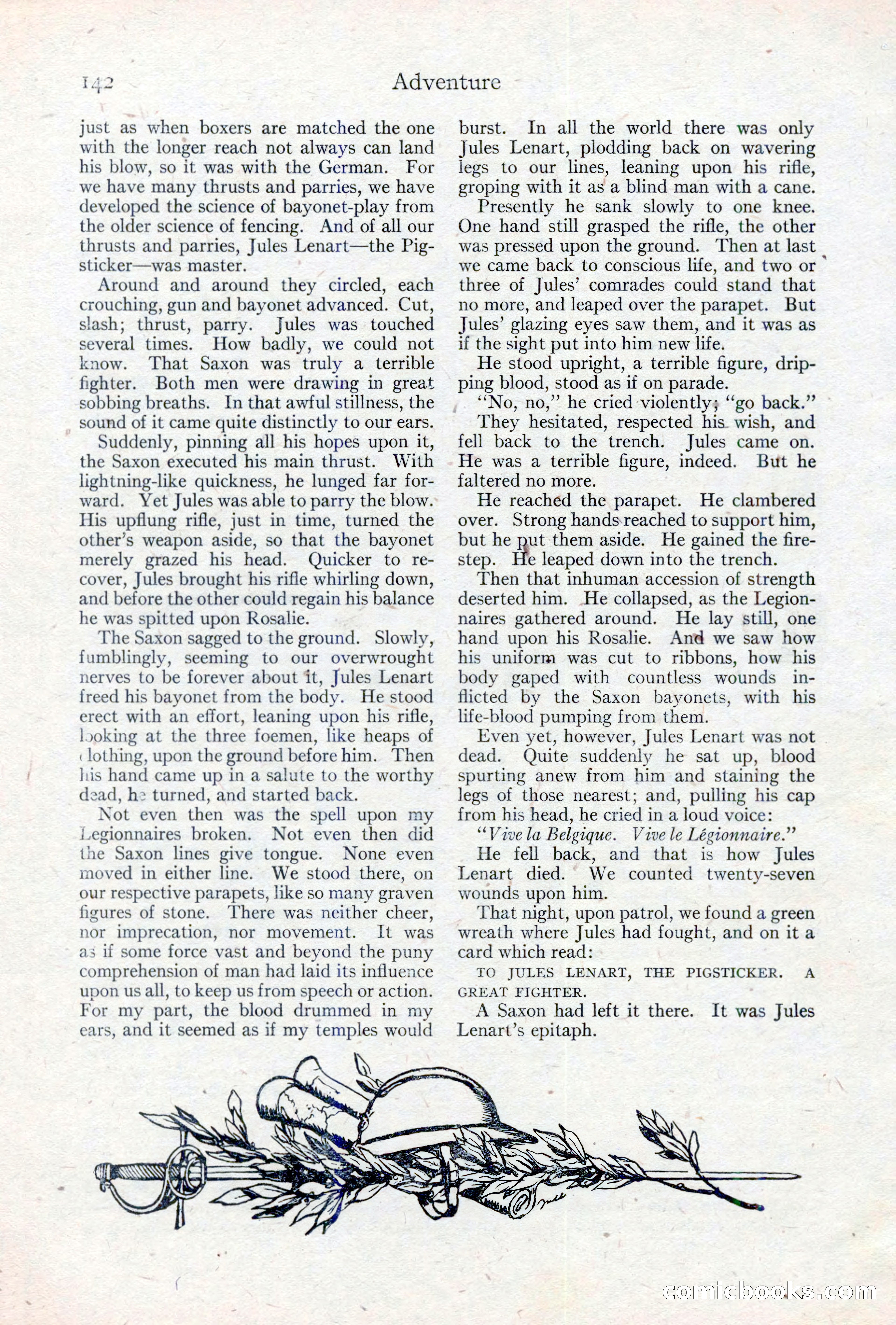 Adventure Magazine, May 10, 1923 — page 152 of 204