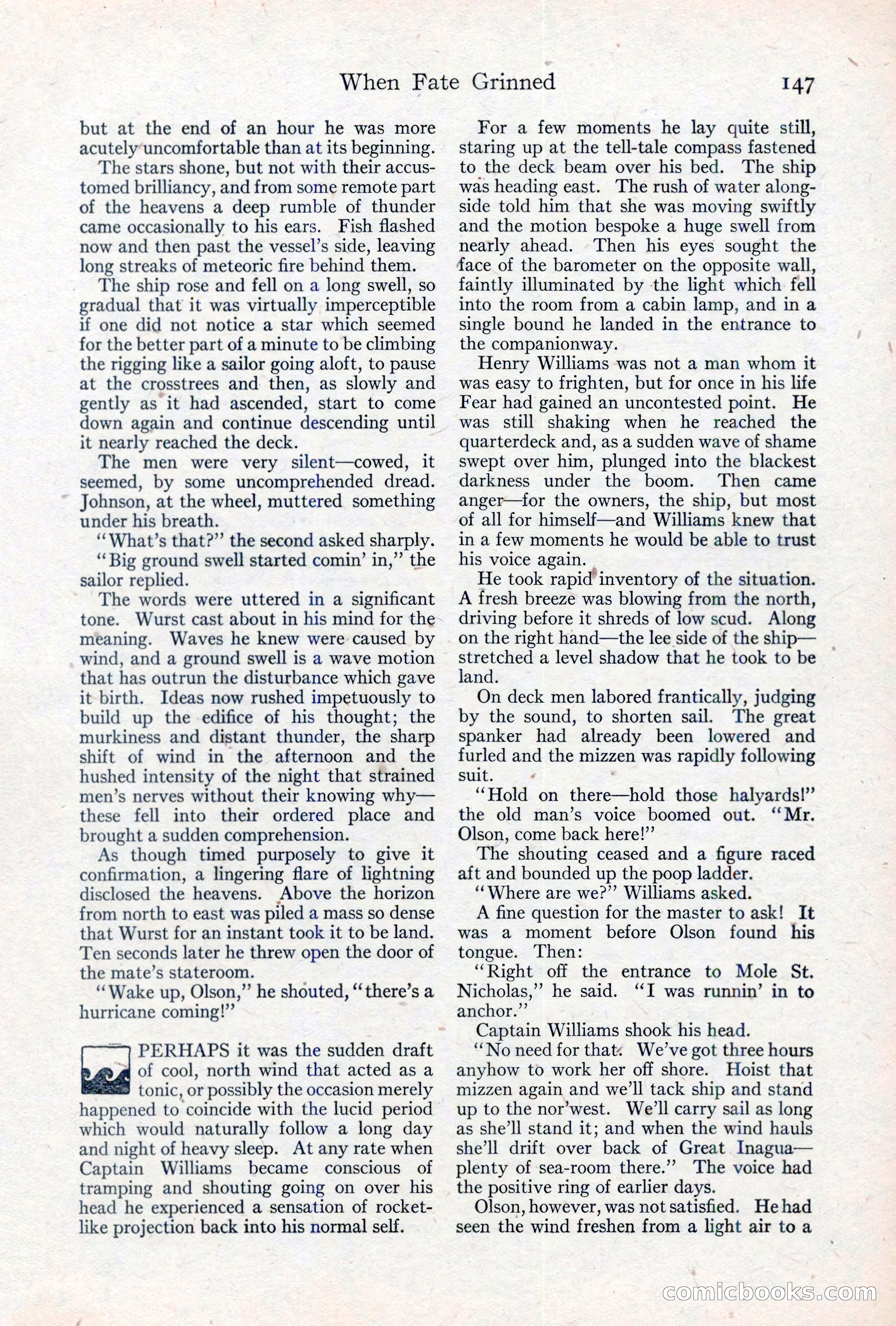 Adventure Magazine, May 10, 1923 — page 157 of 204