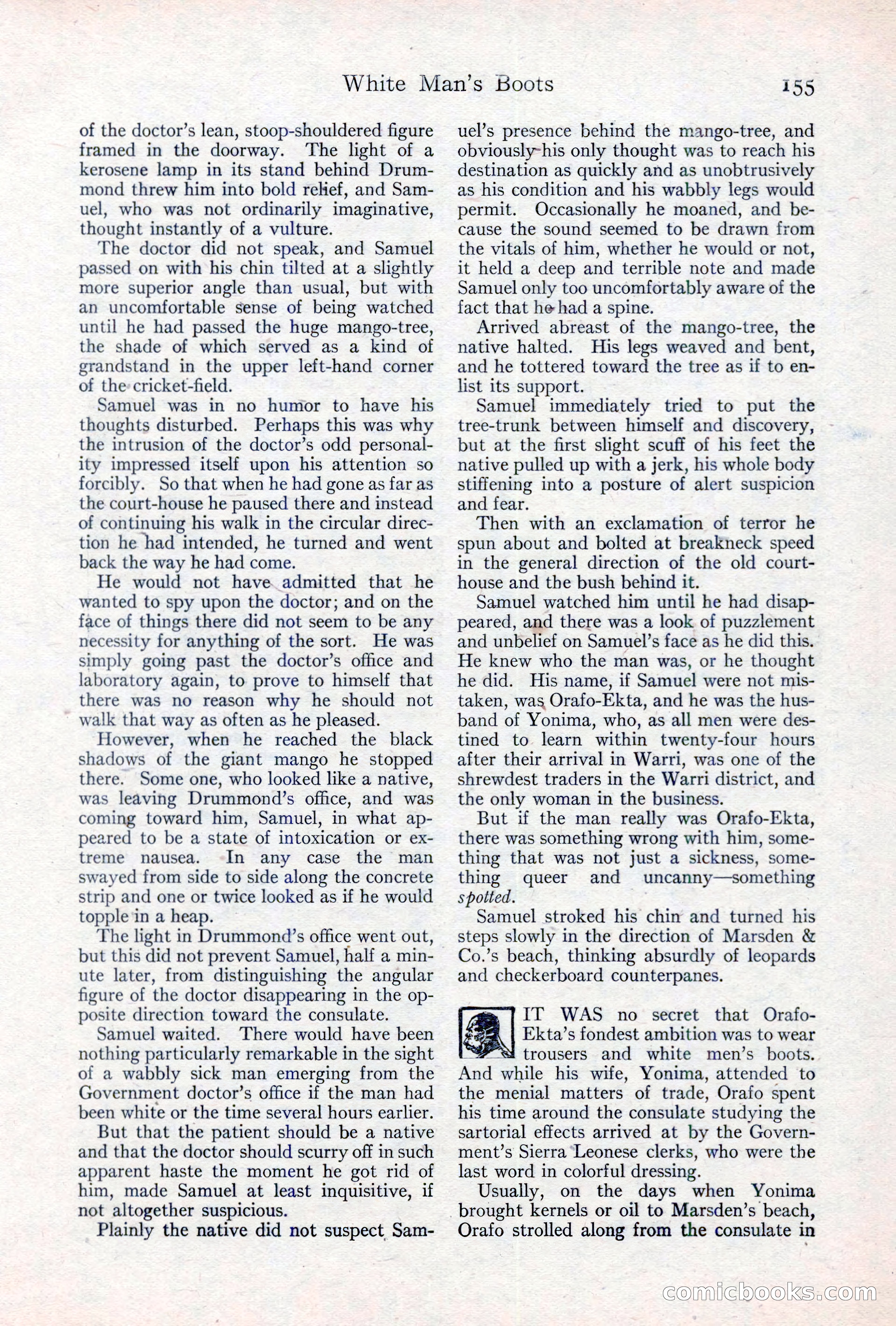 Adventure Magazine, May 10, 1923 — page 165 of 204