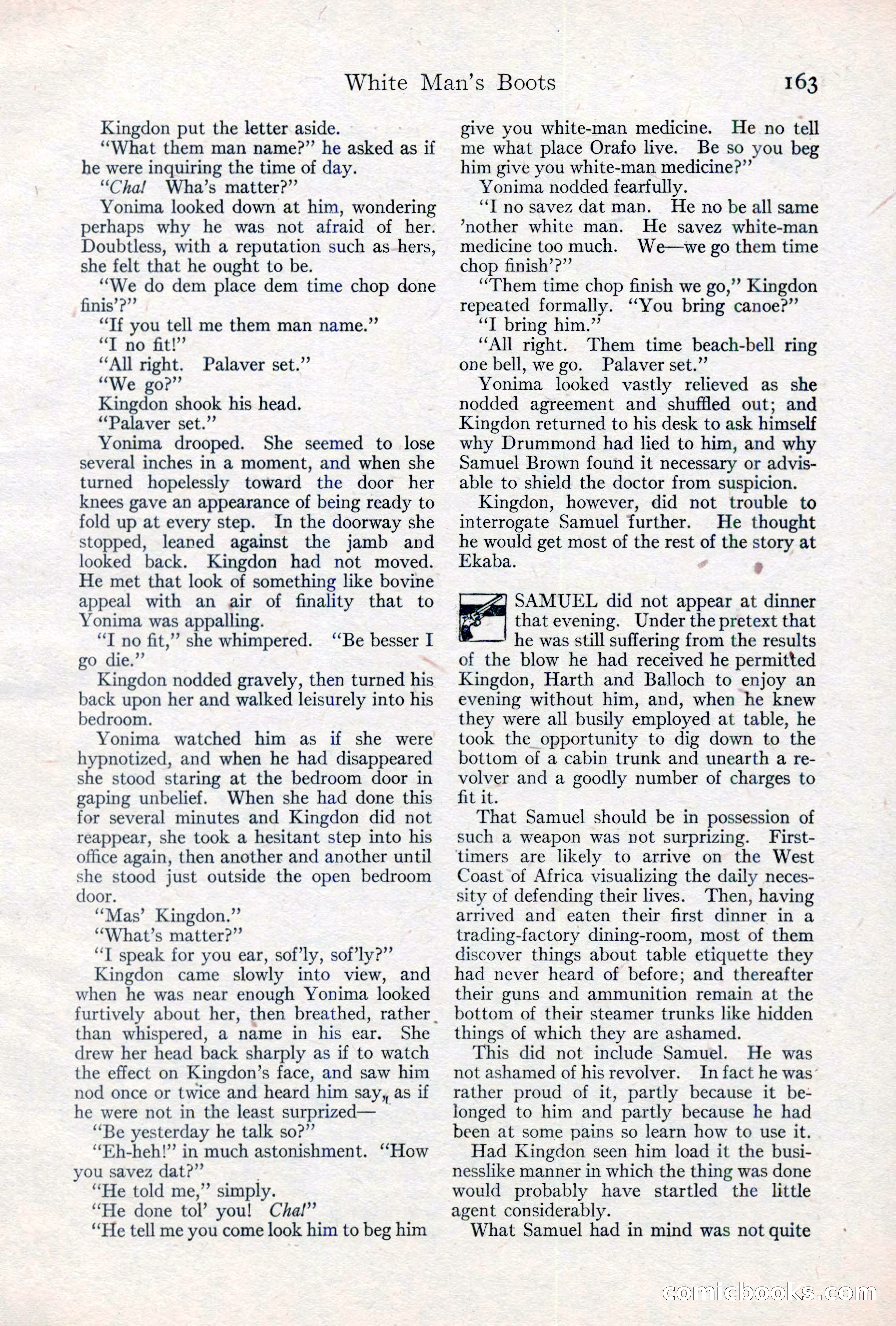 Adventure Magazine, May 10, 1923 — page 173 of 204