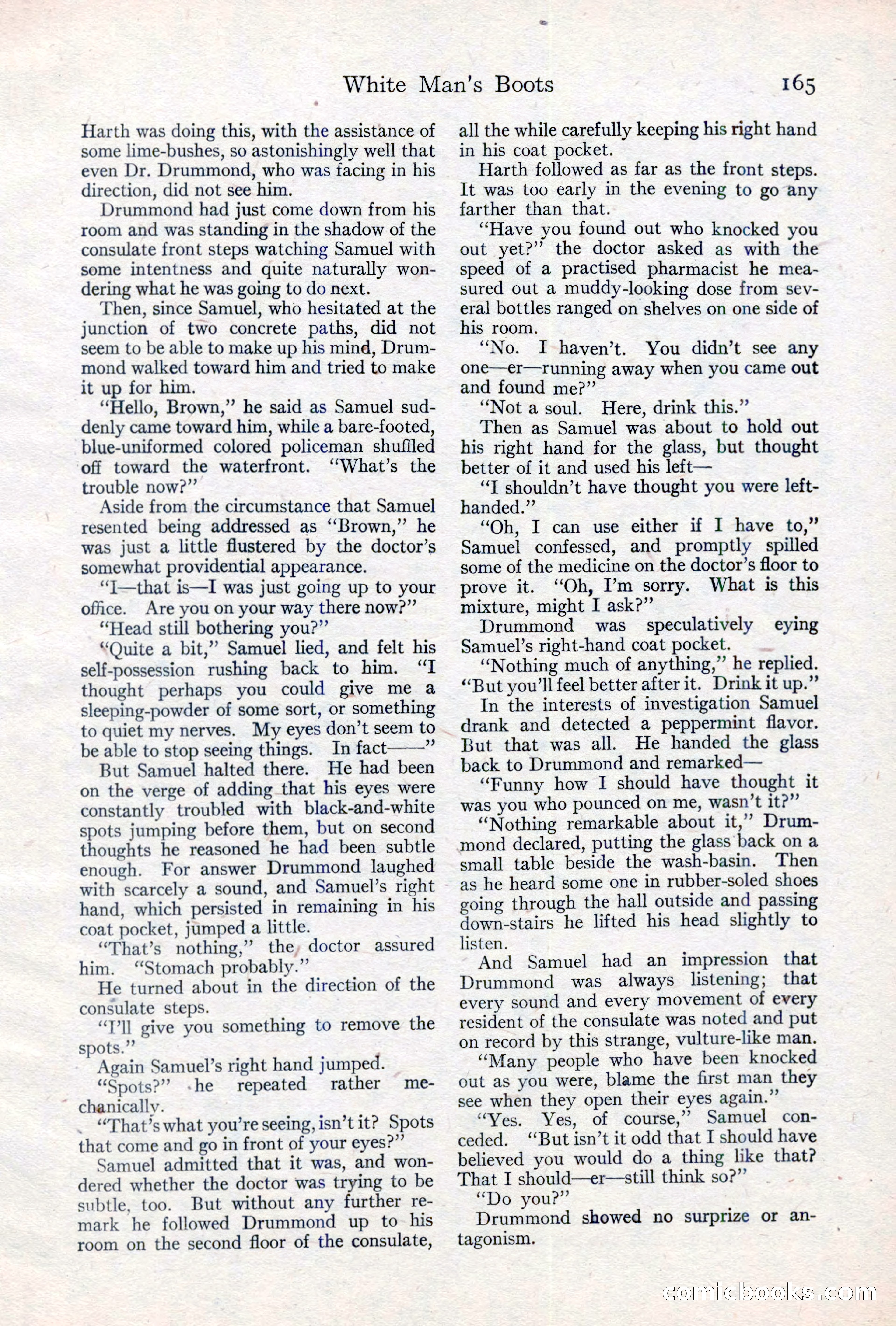 Adventure Magazine, May 10, 1923 — page 175 of 204