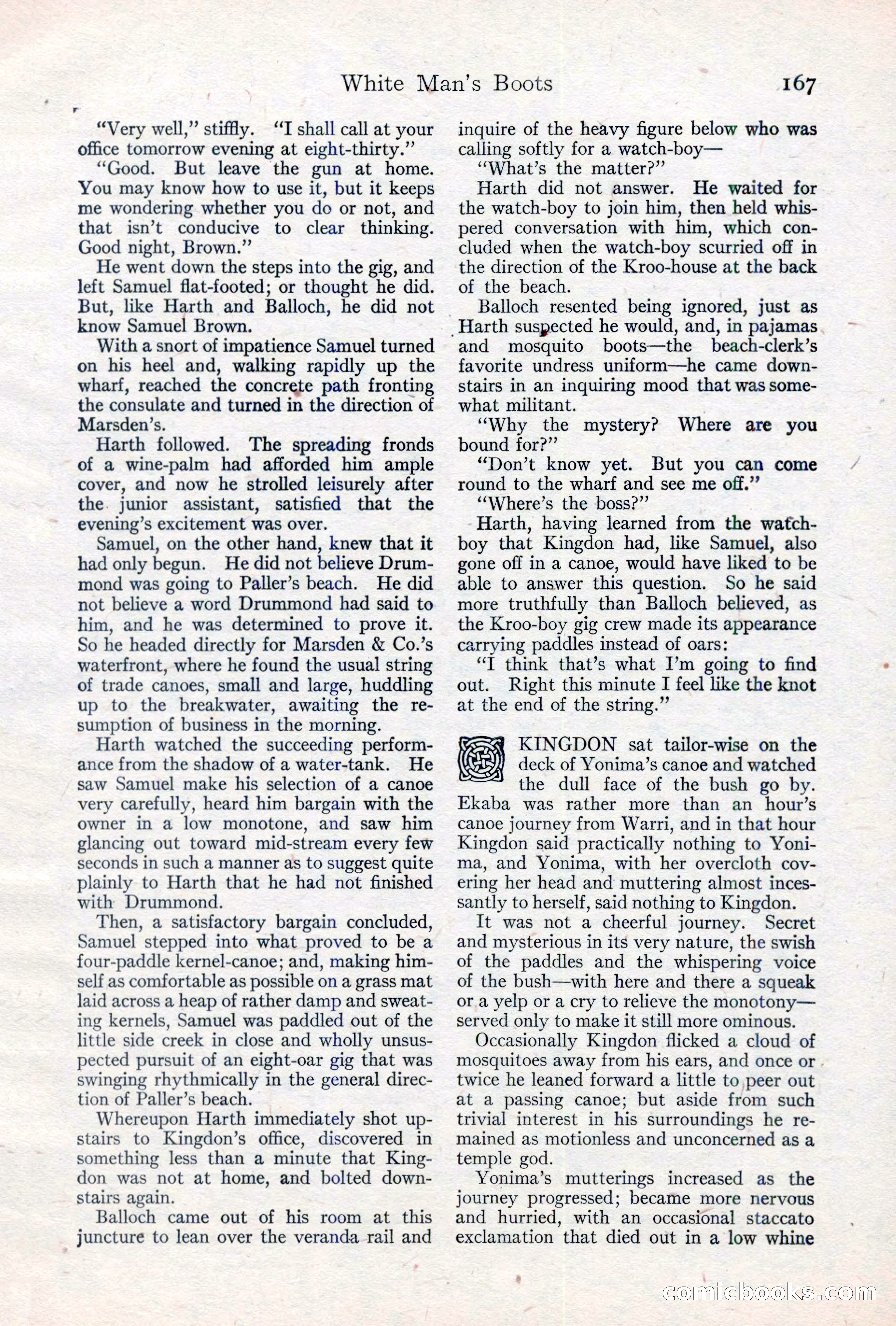 Adventure Magazine, May 10, 1923 — page 177 of 204